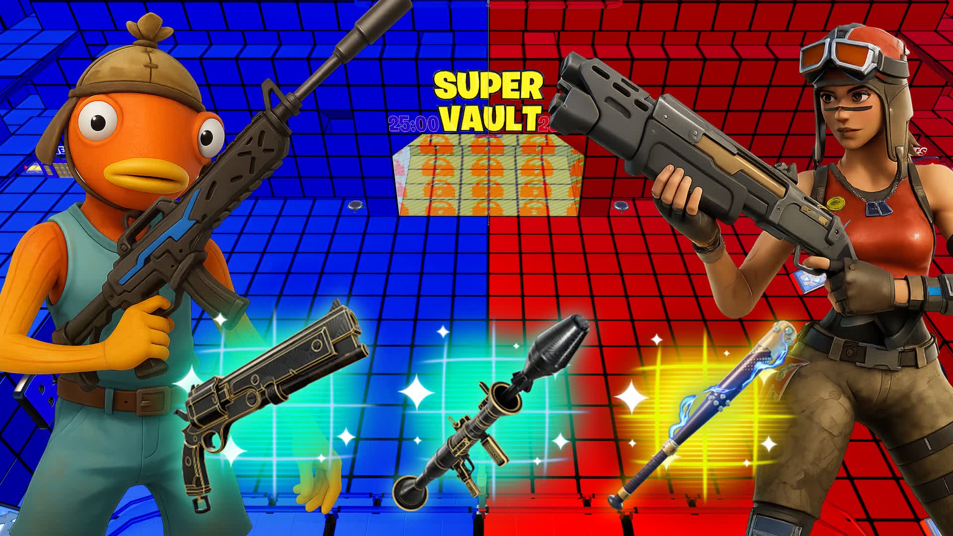 RED VS BLUE 🔴🔵 SUPER VAULT