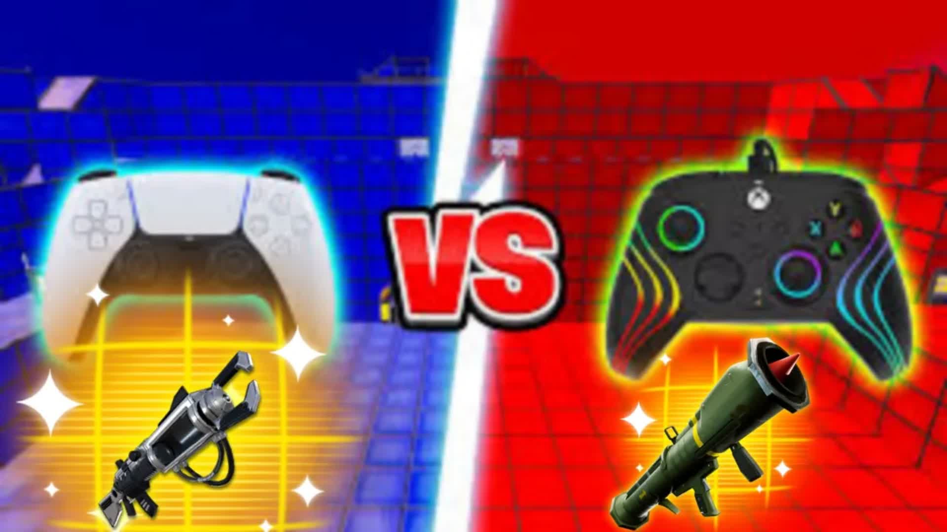PS5 VS Xbox 🏆 Red VS Blue Rumble 🔴🔵