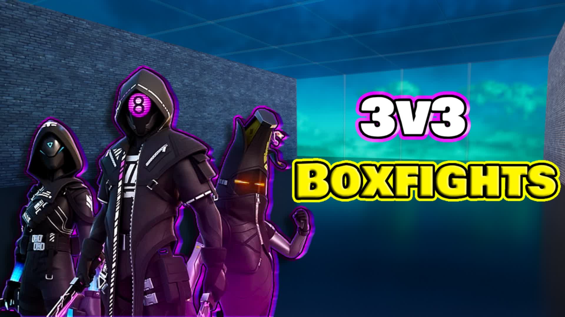 3v3 BOXFIGHTS  New Guns ❤️