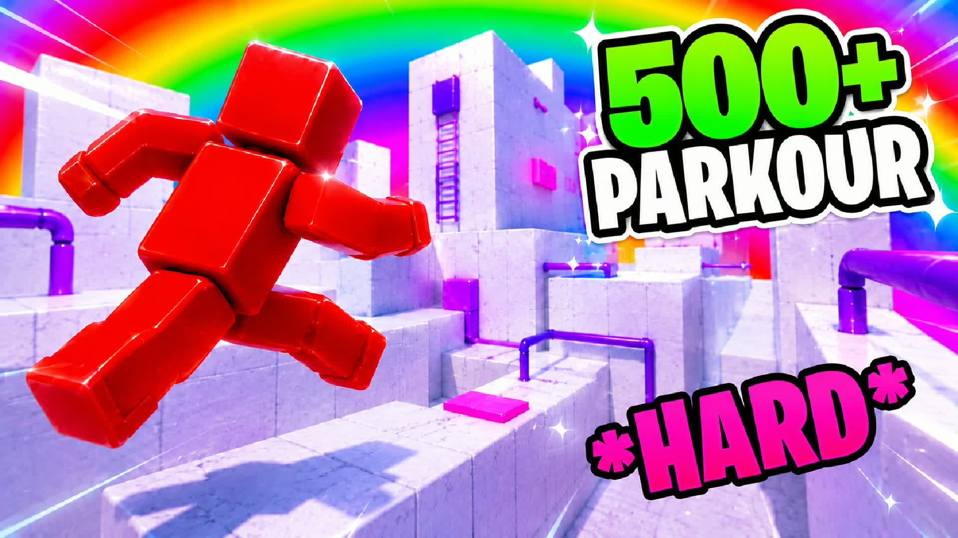 ⭐CRAZY PARKOUR 500+⭐