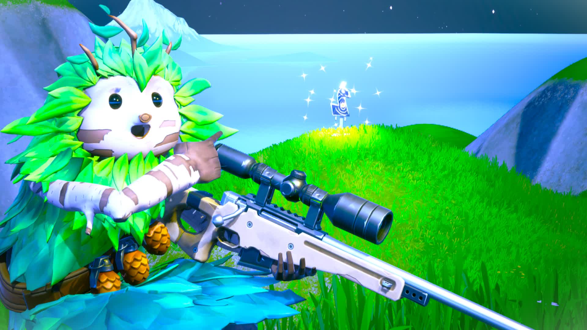 Llama target Hunting