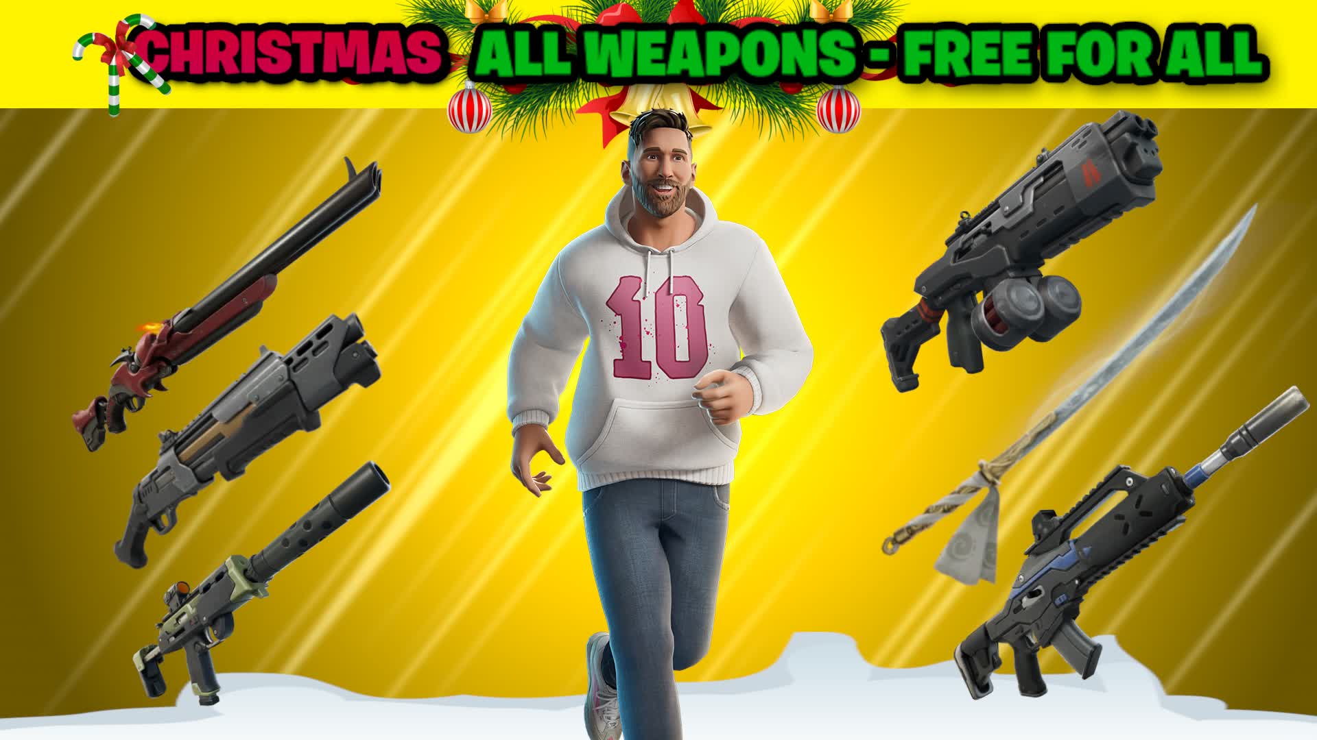 🎄CHRISTMAS ALL WEAPONS 🎁 FREE FOR ALL