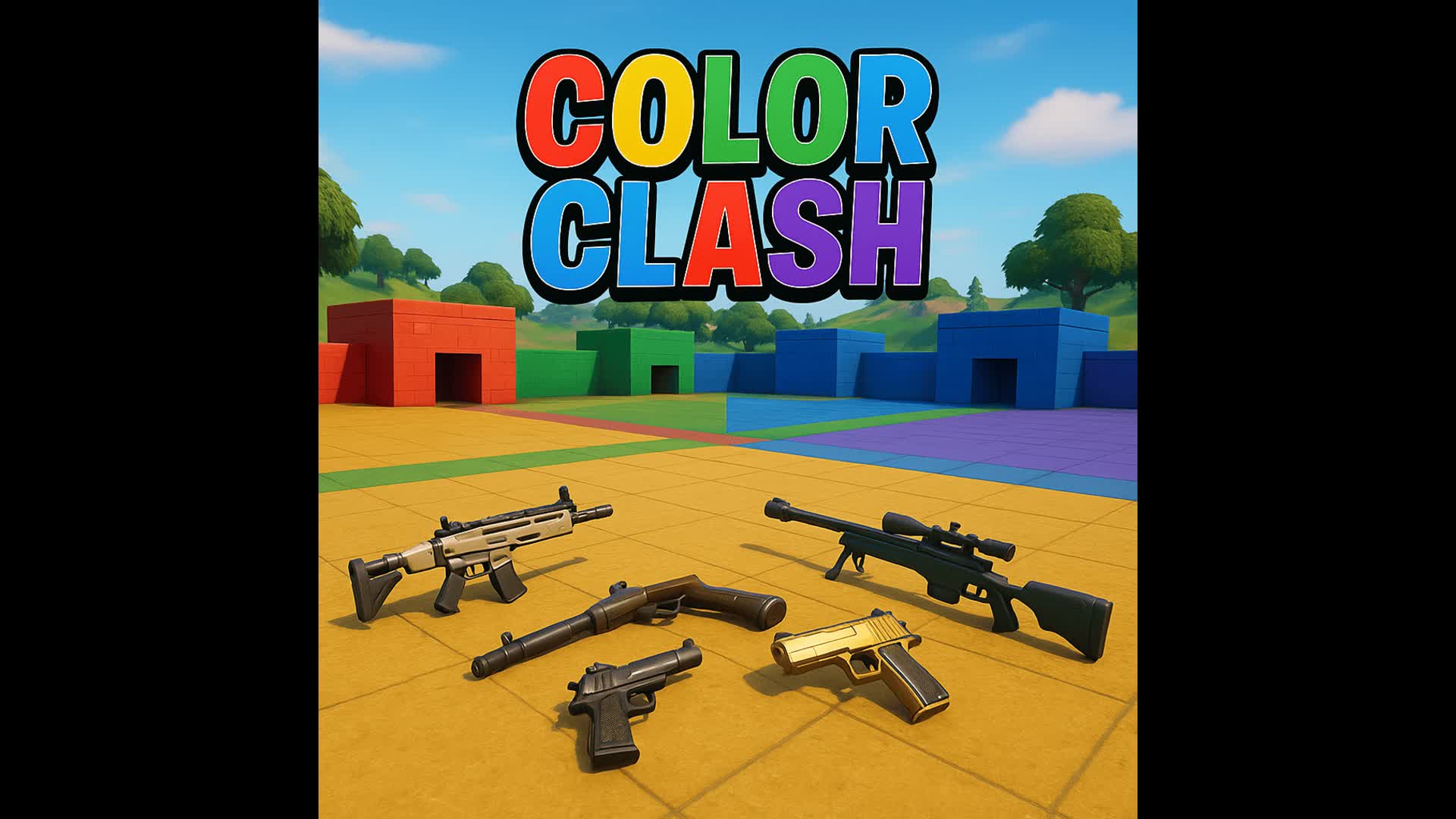 Color Clash 🔴🟢🔵🟣