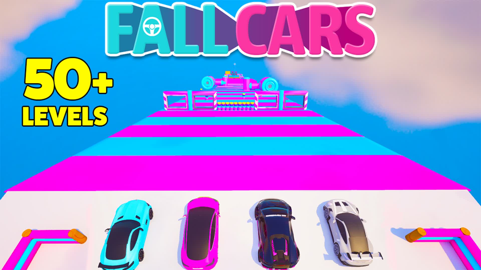 FALL CARS: MEGA RAMP DEATHDRIVE 🚀