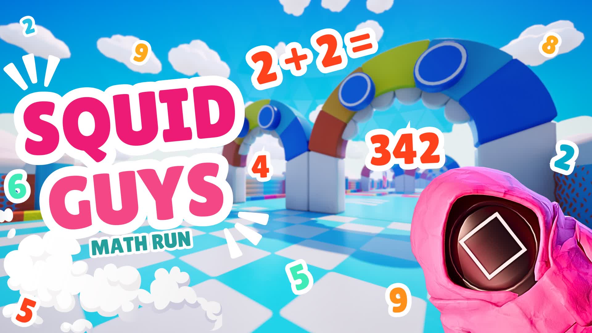 SQUID GUYS MATH RUN! 📕