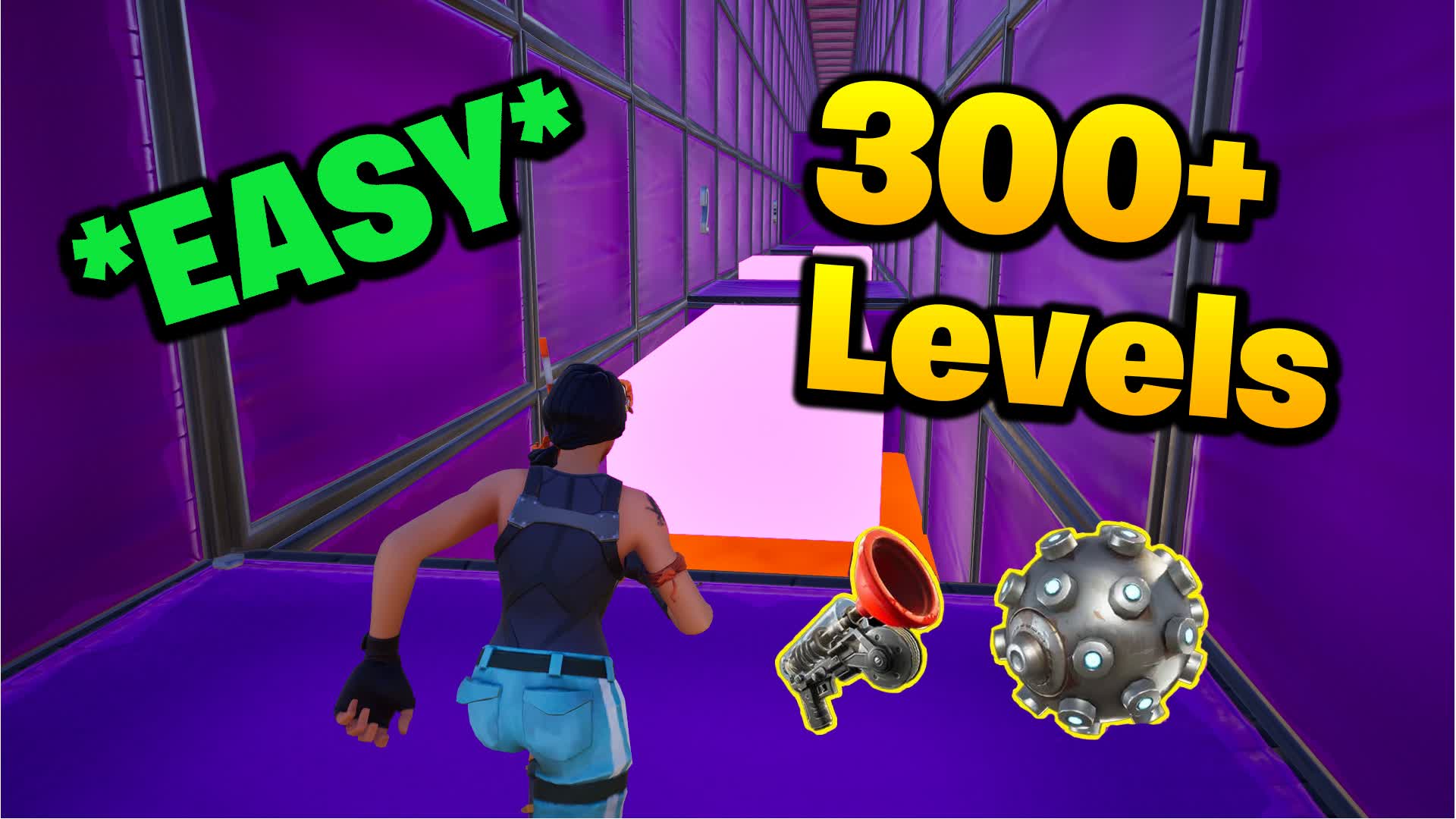 ⭐Purple Parkour 300+⭐