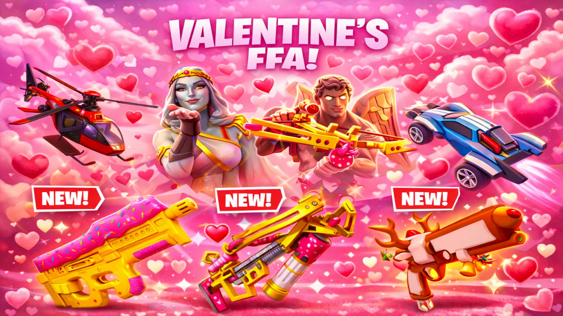 💗VALENTINES💗🎯1V1 FFA🎯