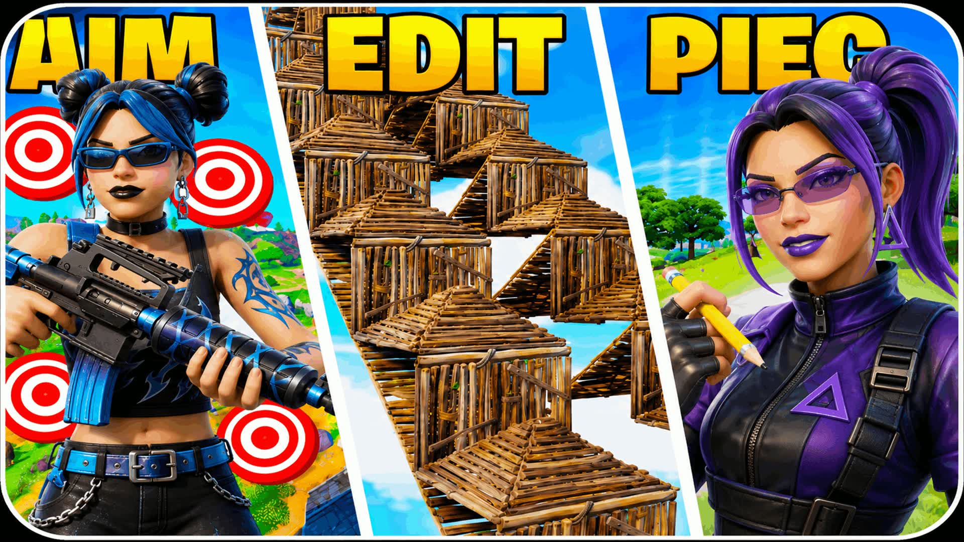 🎯 AIM EDIT PIECE BUILD PRACTICE 🎯