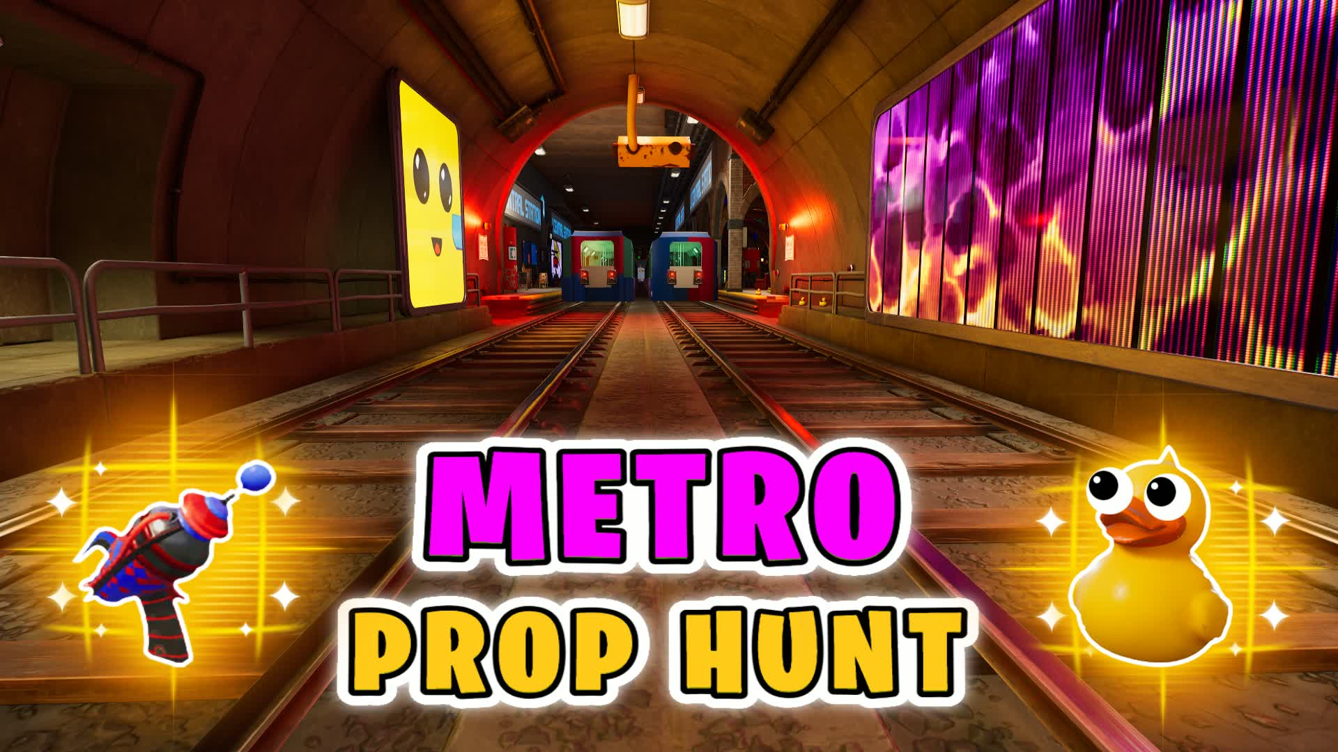 ESCONDITE METRO PROP HUNT 🚆 CACHE CACHE
