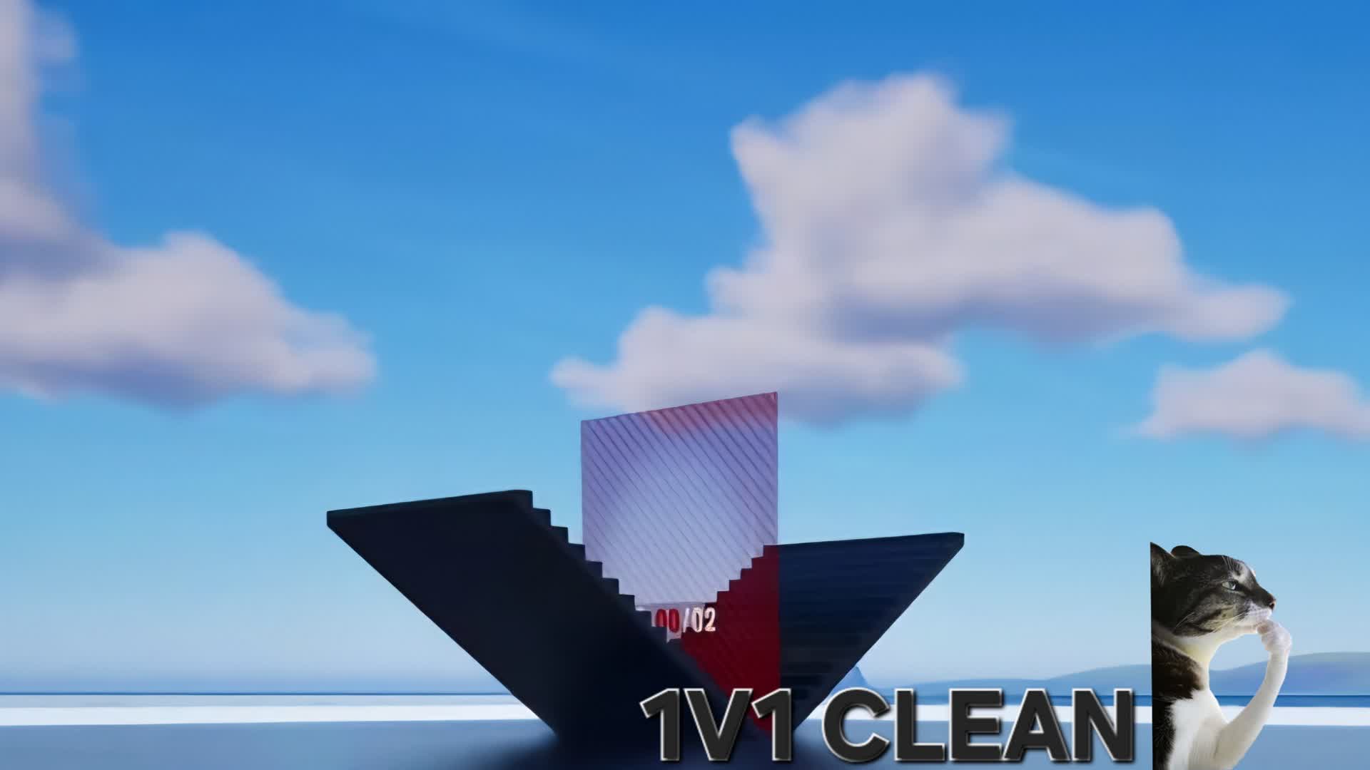 1v1 clean map