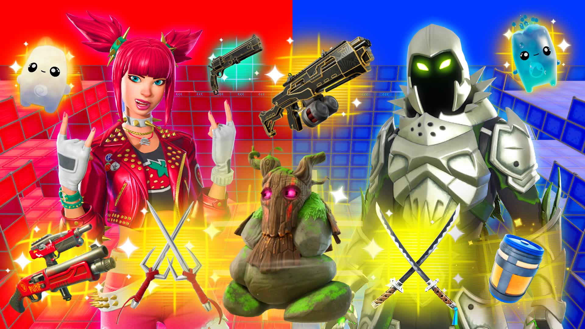 MEGA - TMNT 🏆 RED VS BLUE 🔴🔵