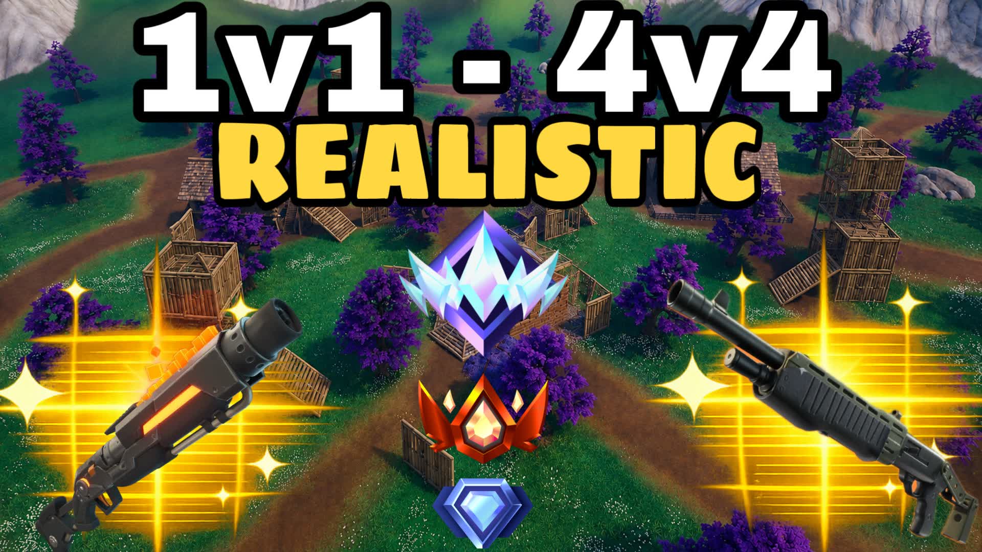 PRO REALISTICS ZONE WARS 1V1 TO4V4 WLBGG