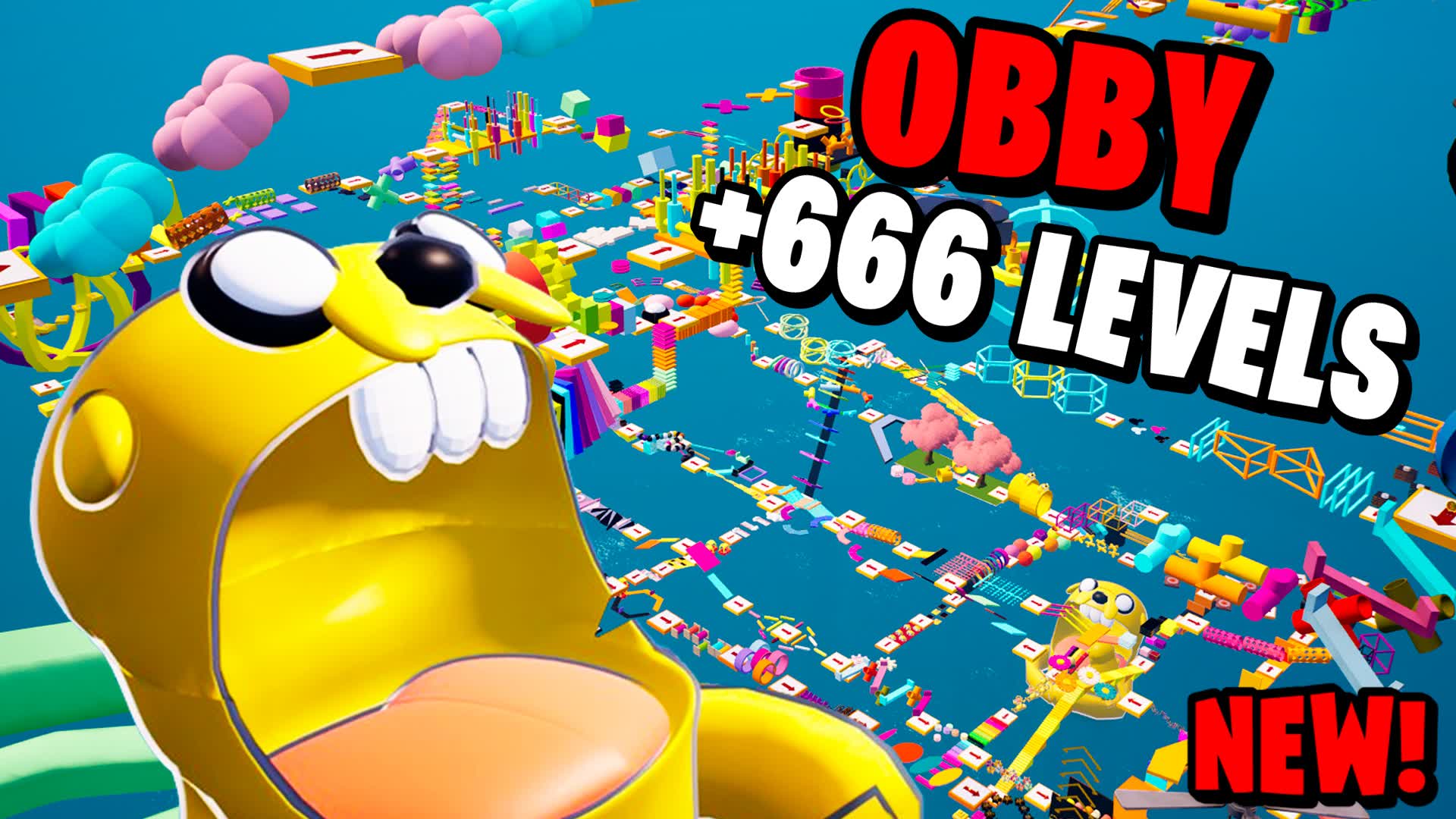666 LEVEL OBBY PARKOUR⭐