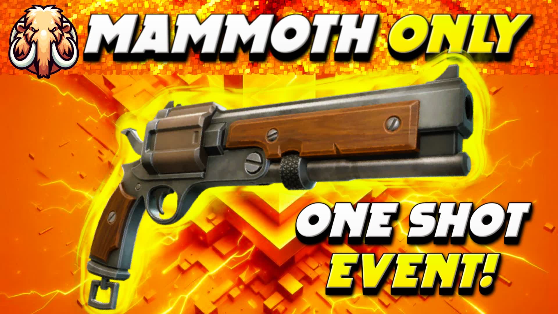 MAMMOTH ONLY ONE SHOT 🎯 ALL RARITIES 🔫