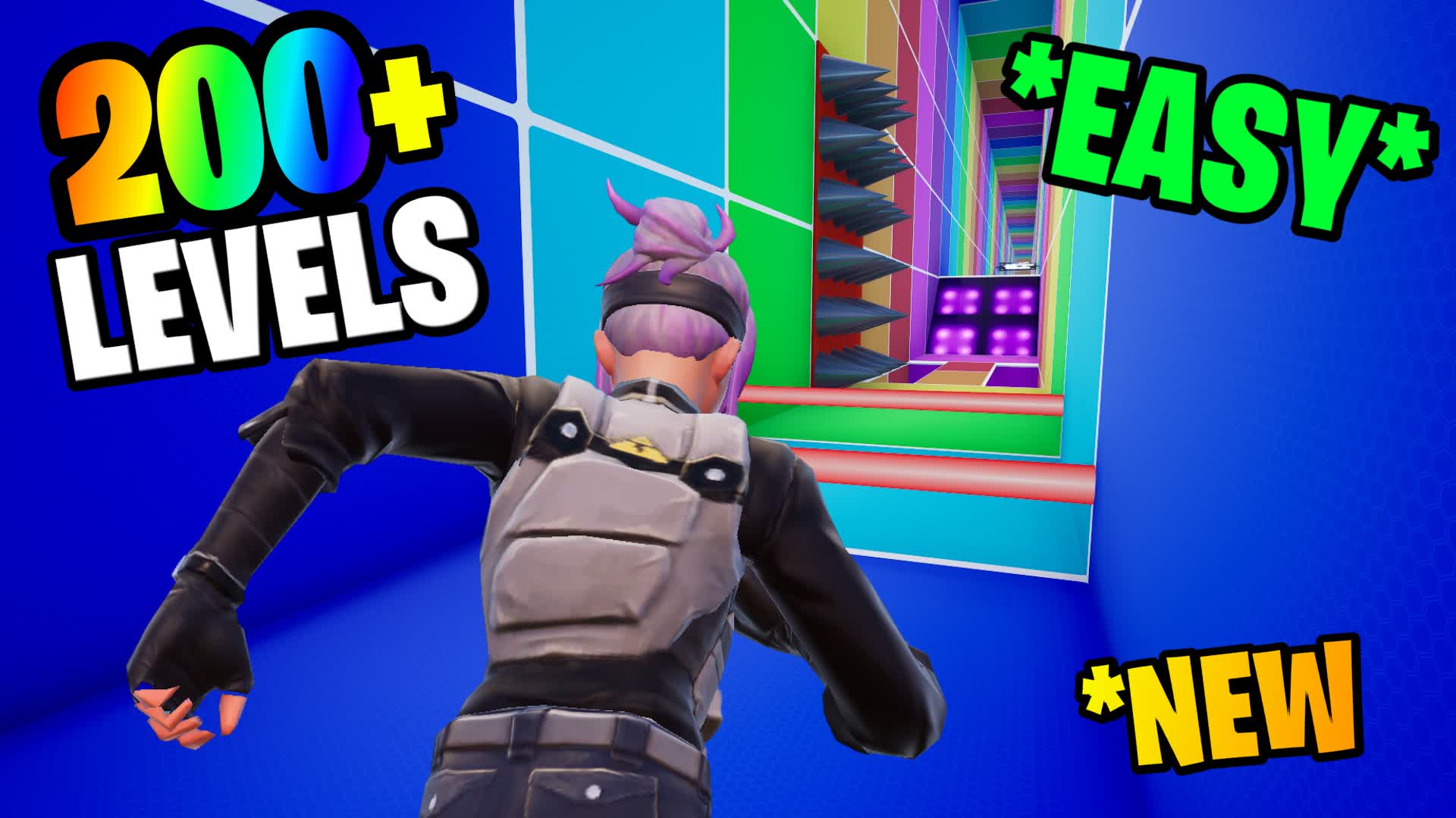 🌈 EASY DEATHRUN 200+ NIVEAUX 🌈