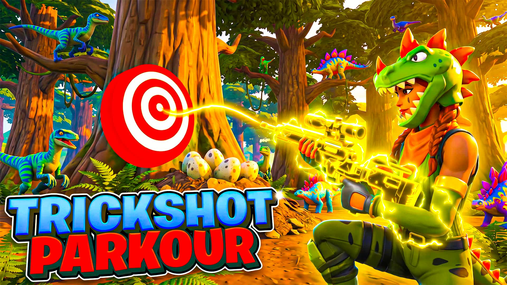 T-REX TRICKSHOT PARKOURS