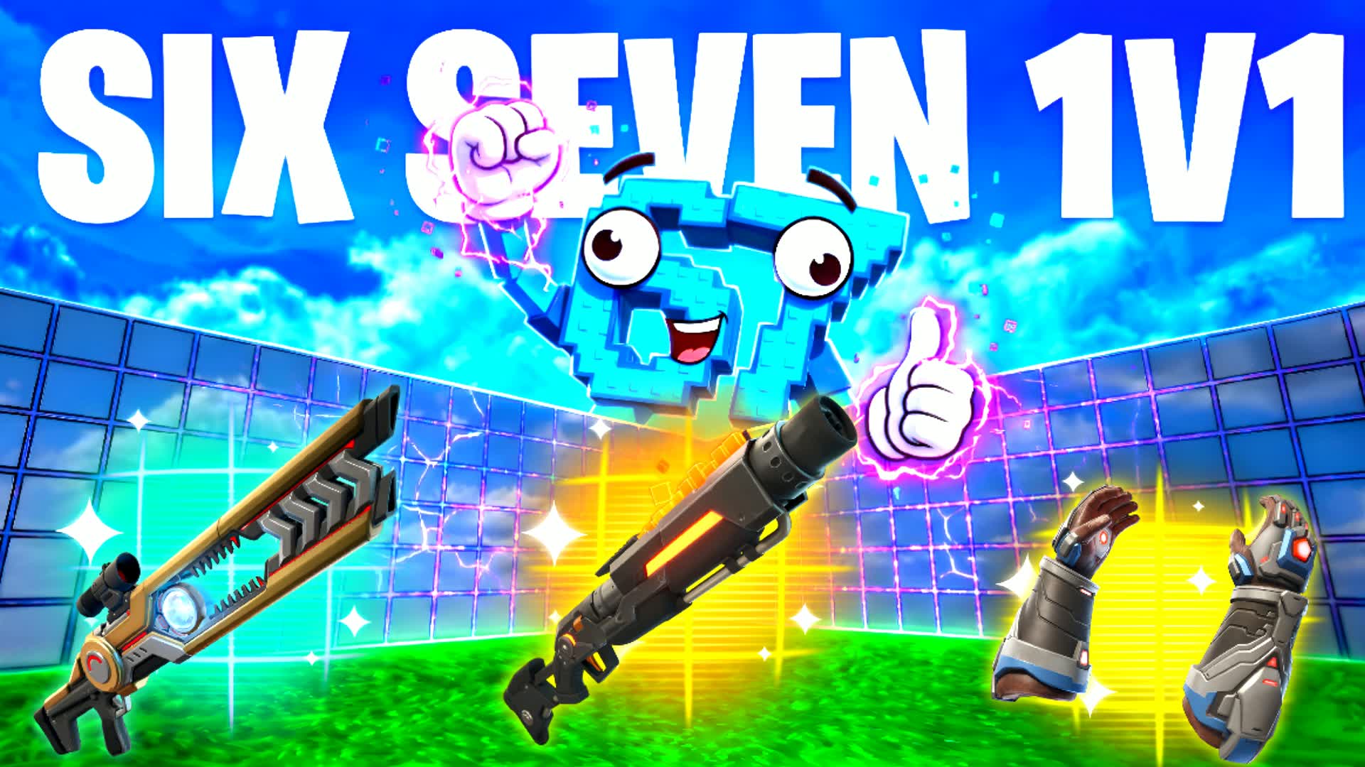 SIX SEVEN 1V1  ALL GUNS & VEHICLES