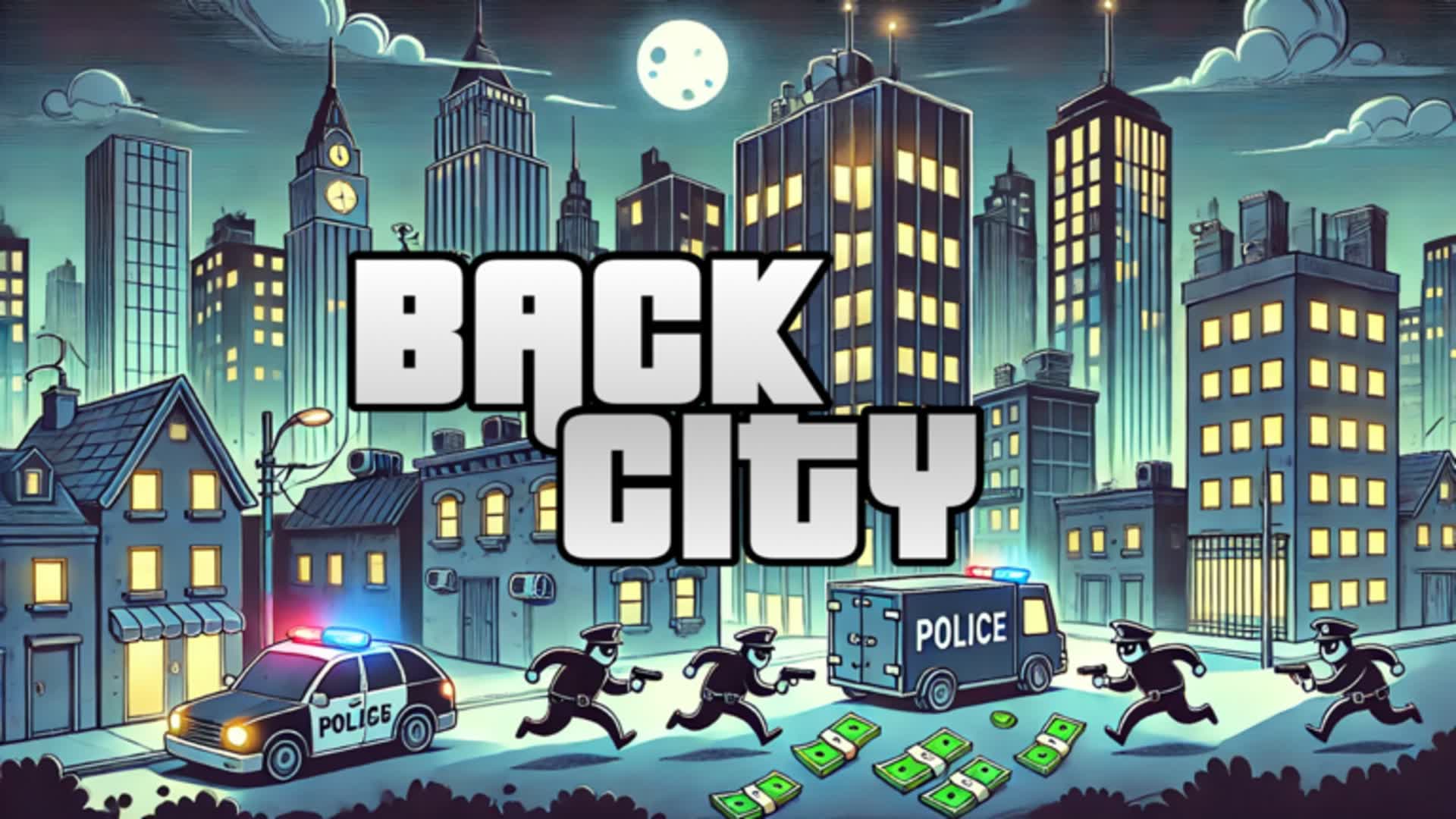 🚓 GRAND BACK CITY 🌃 DRIVE