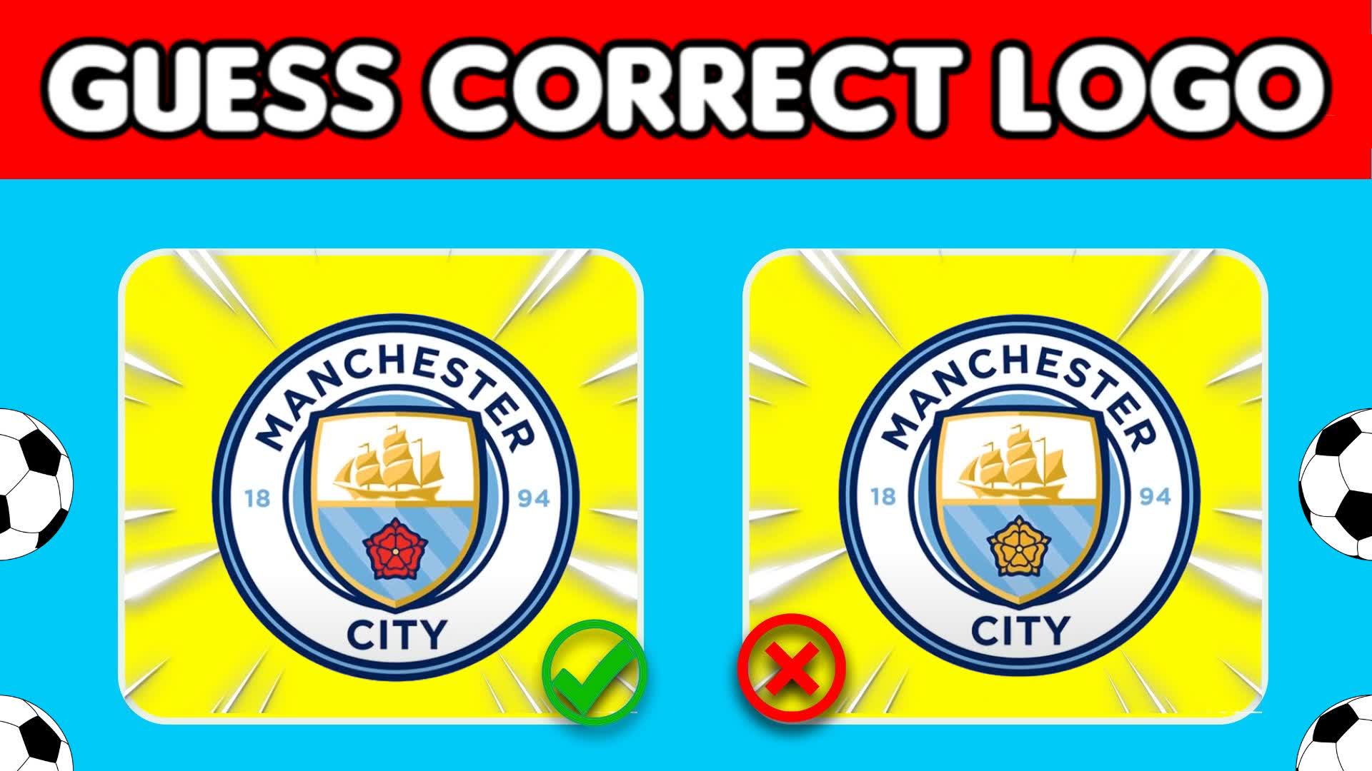 GUESS THE CORRECT FOOTBALL LOGO MINIGAME