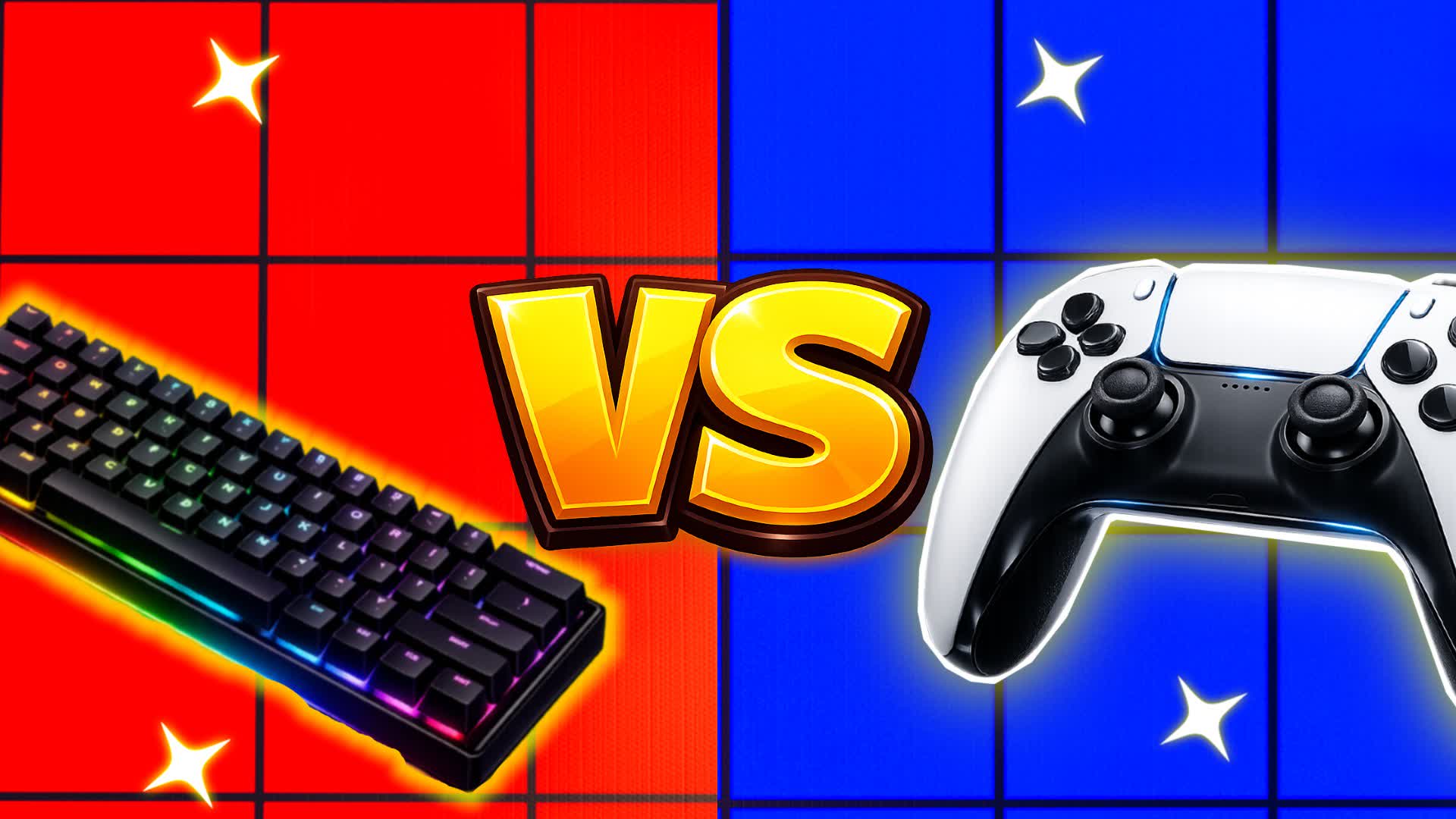 CONTROLLER RED VS BLUE 🔴🔵GASA