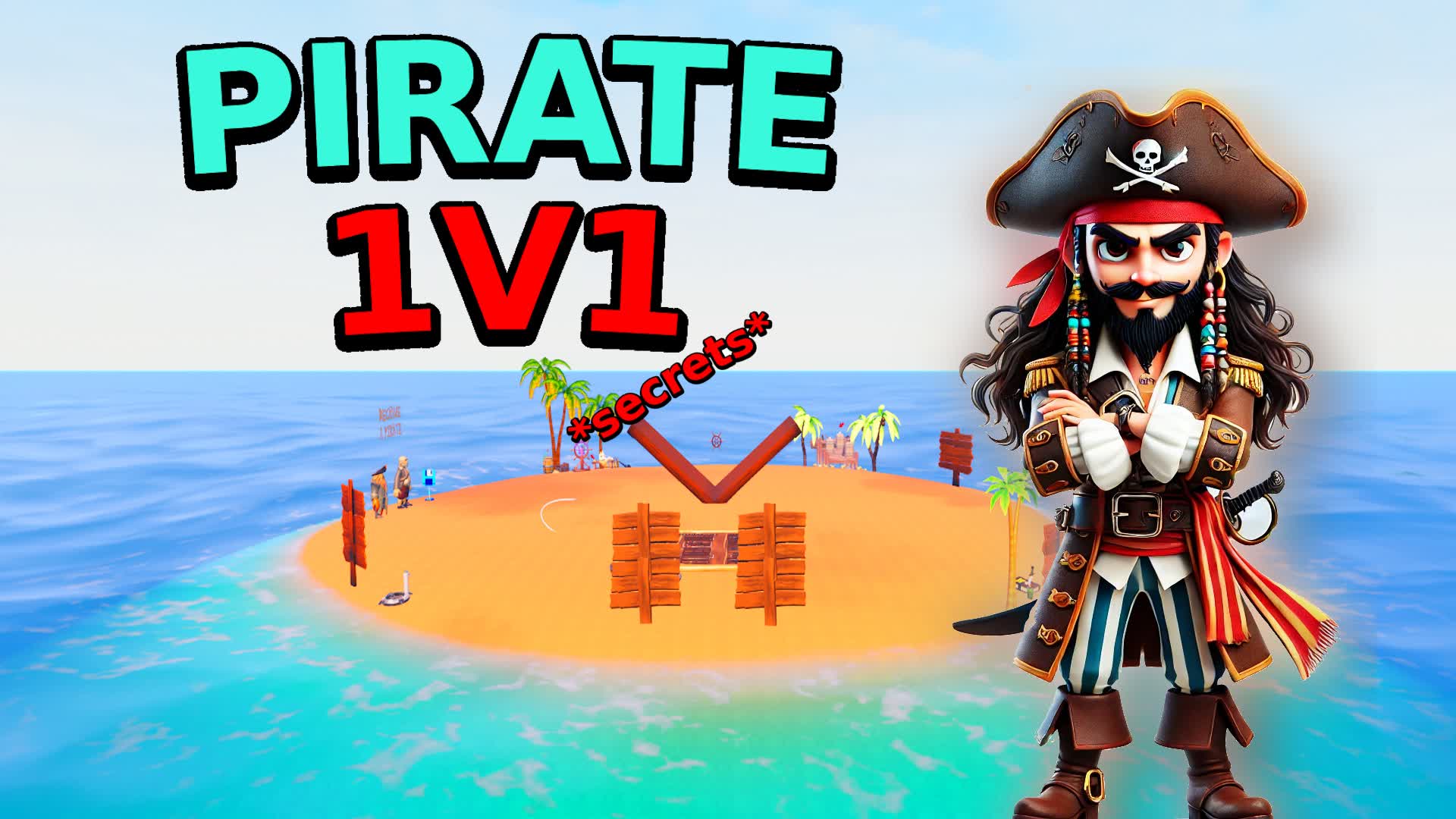 🏴‍☠️PIRATE 1V1 BUILD FIGHTS📝