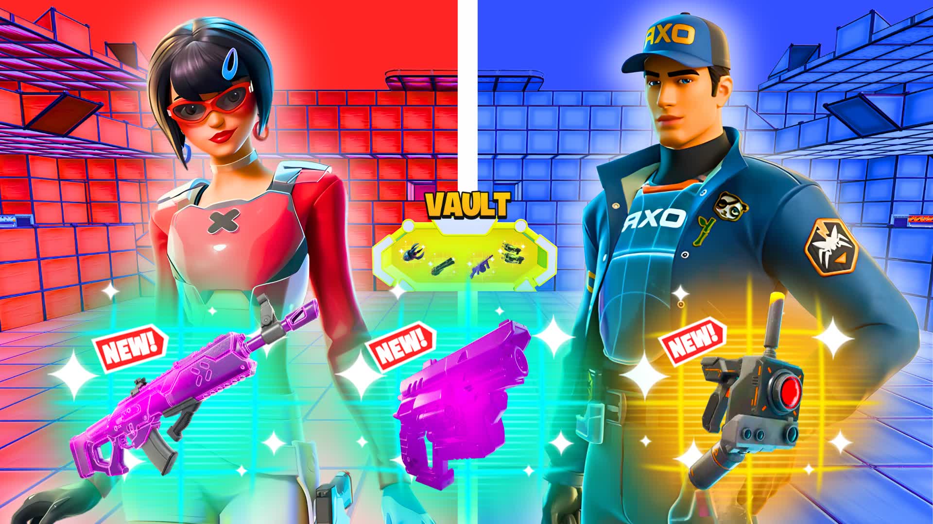 SUPER CRAZY RED VS BLUE 🔴🔵 [JULES]