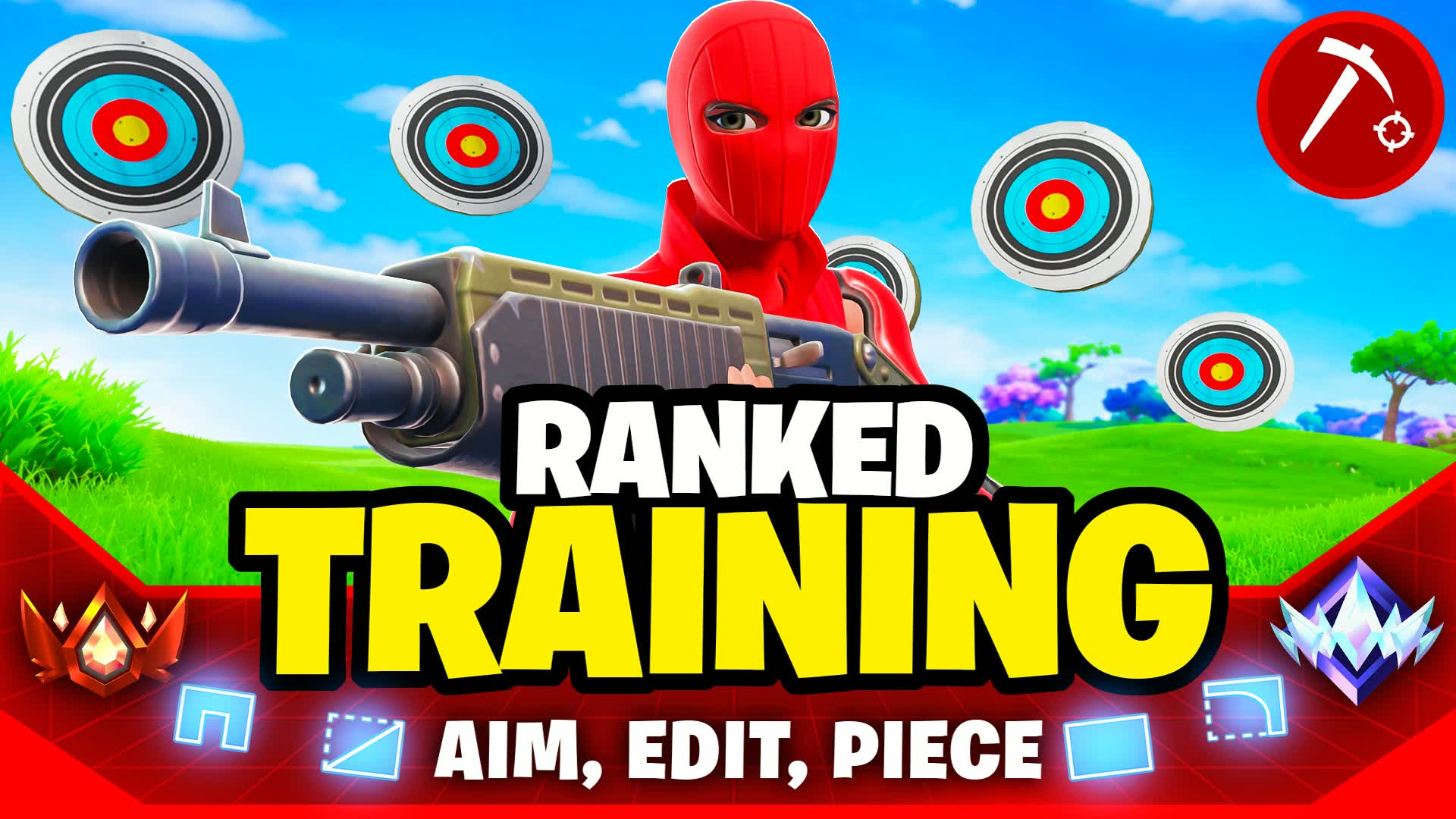 Aim Edit Piece & 1v1🎯 [Ranked Training]