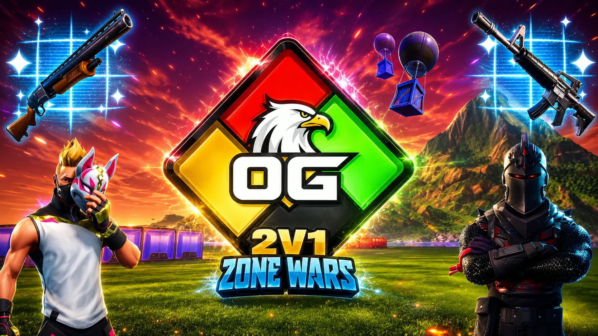 OG ZONE WARS 2V1 💫