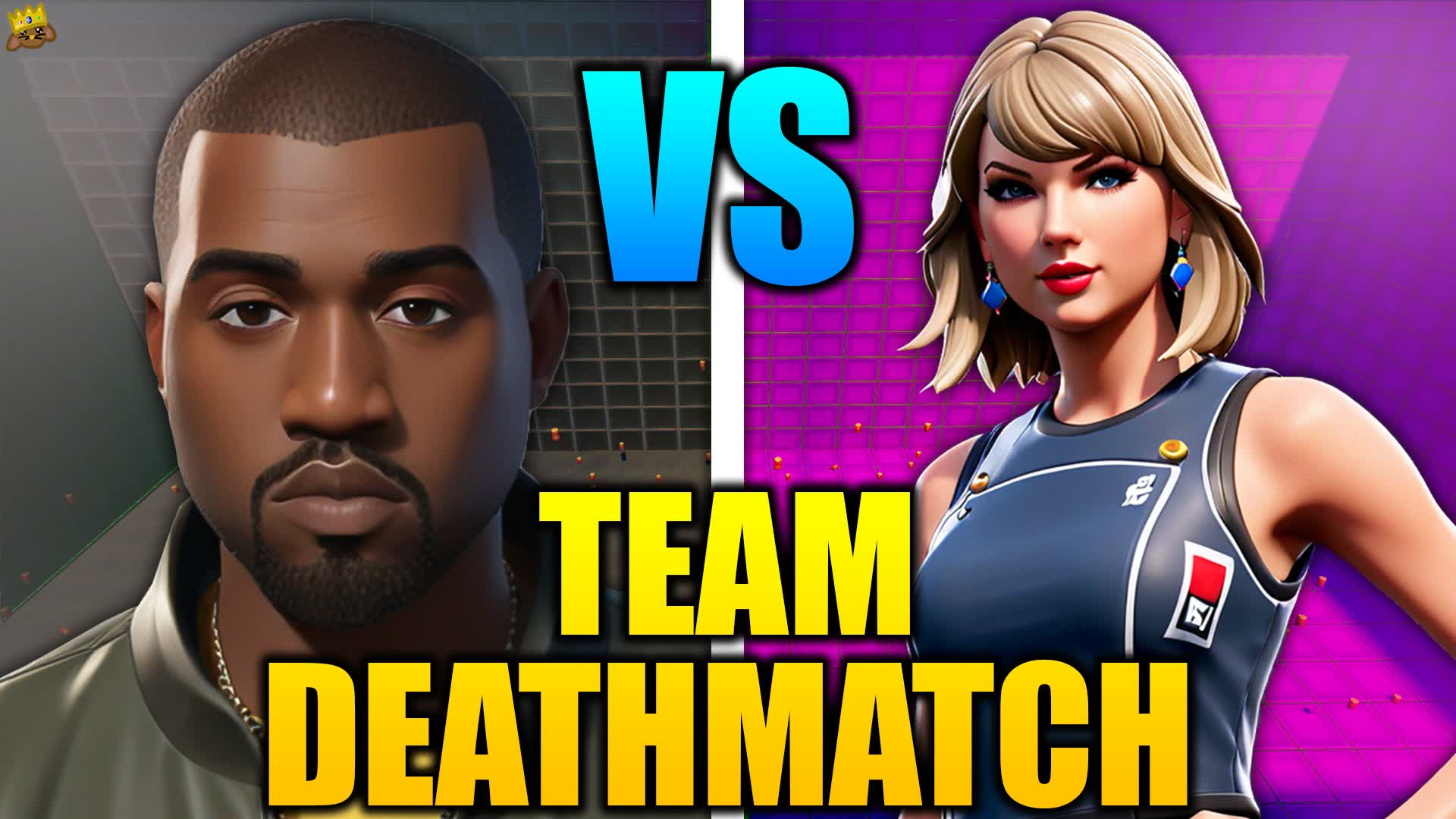 🐐 KANYE VS TAYLOR 👑 BOX TEAM DEATHMATC