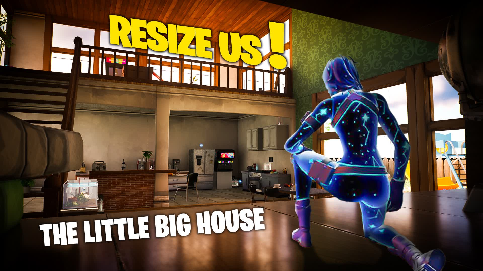 Resize Us! The little big house
