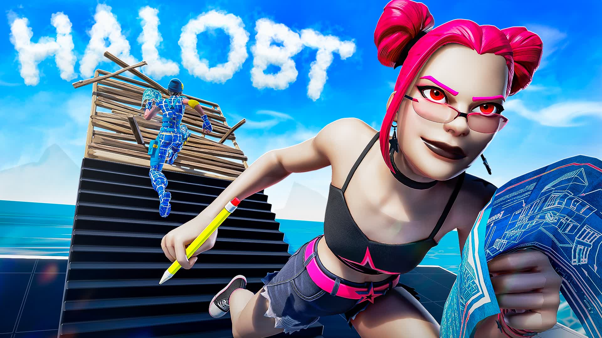 HaloBT 1v1 Build Fights (200 Pumps)