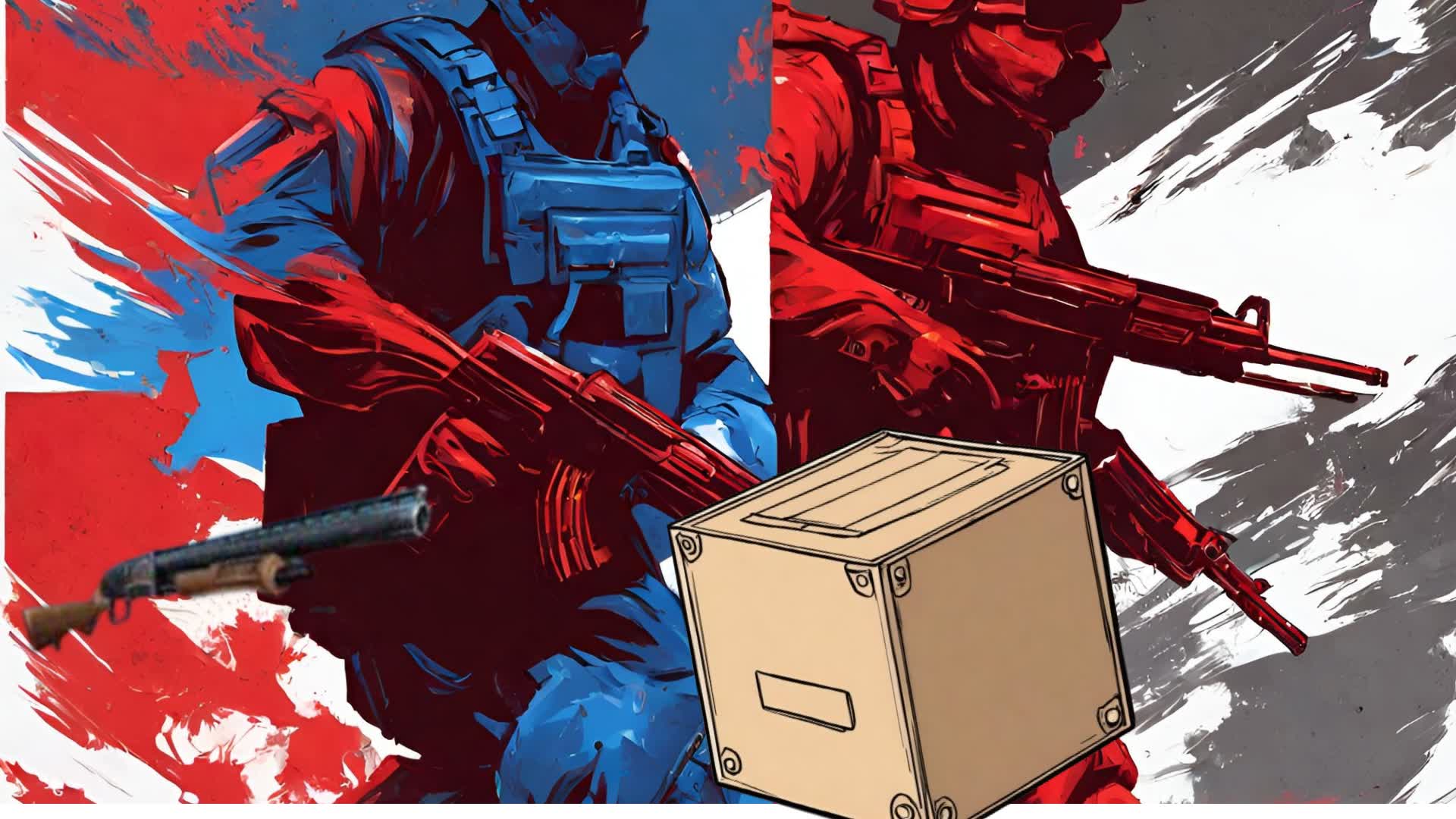 Red🔴 VS Blue🔵 BOX FIGHTS