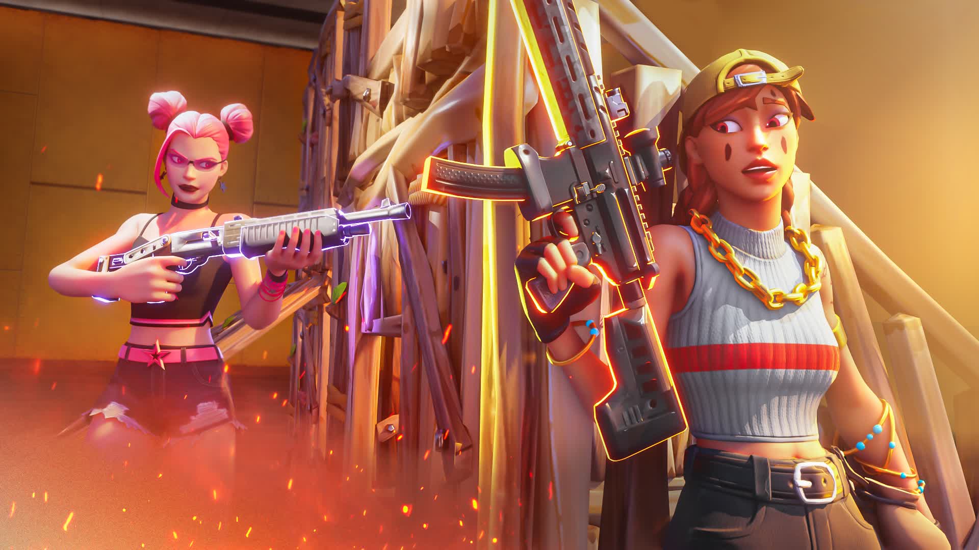 1V1 BUILD FIGHT AS47