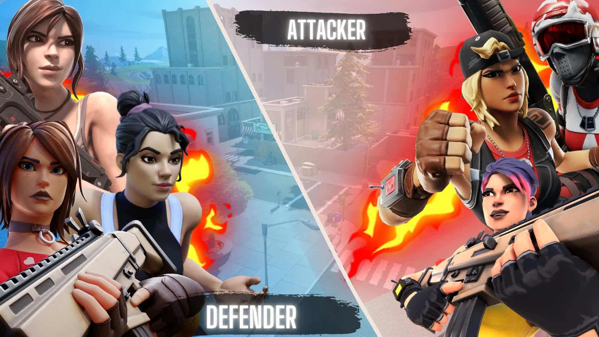 Tilted Towers Siege