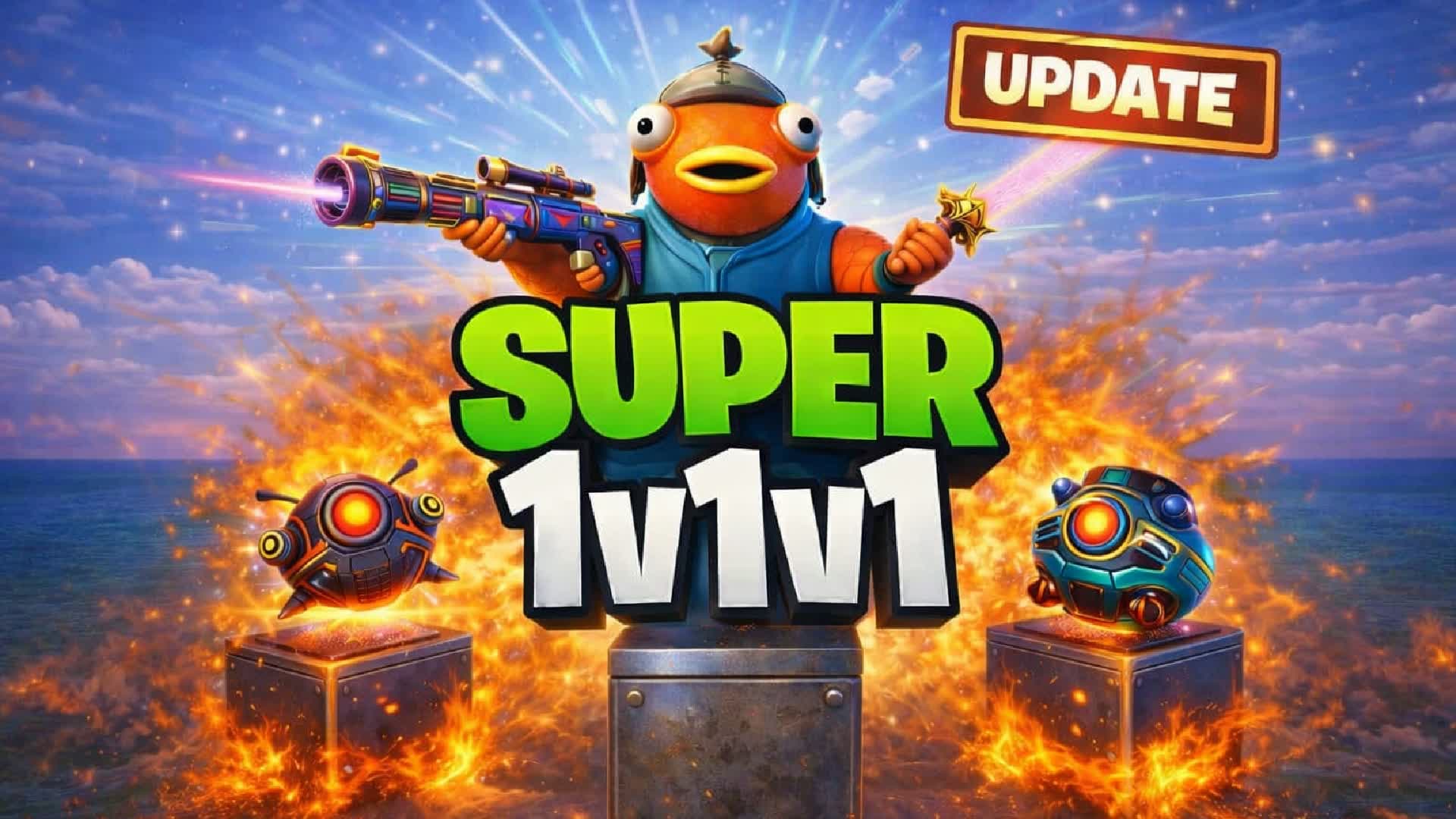 FLOPPER SUPER 1V1V1 RELOAD FFA🐟⚔️