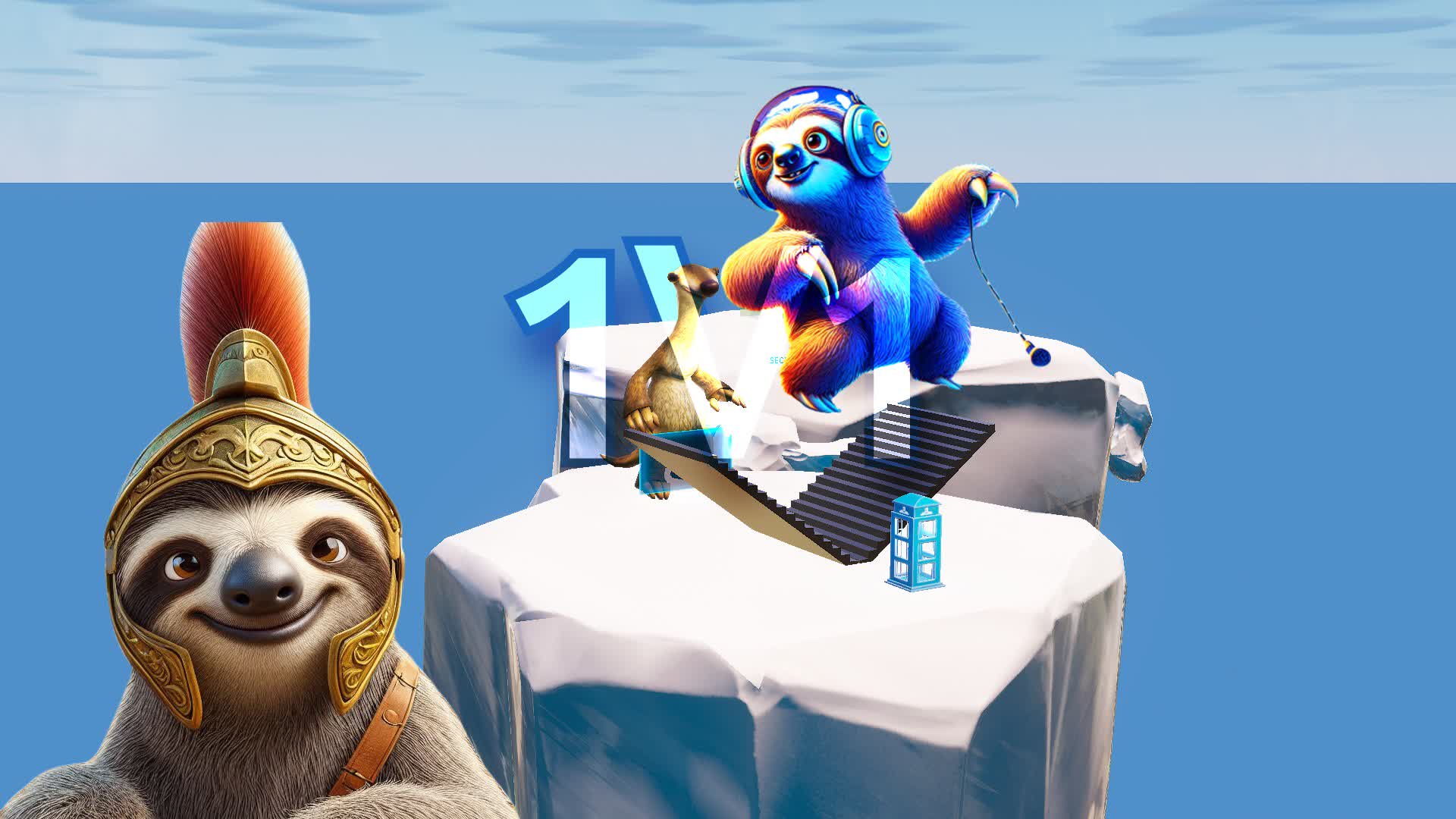 Sid the sloth 1v1