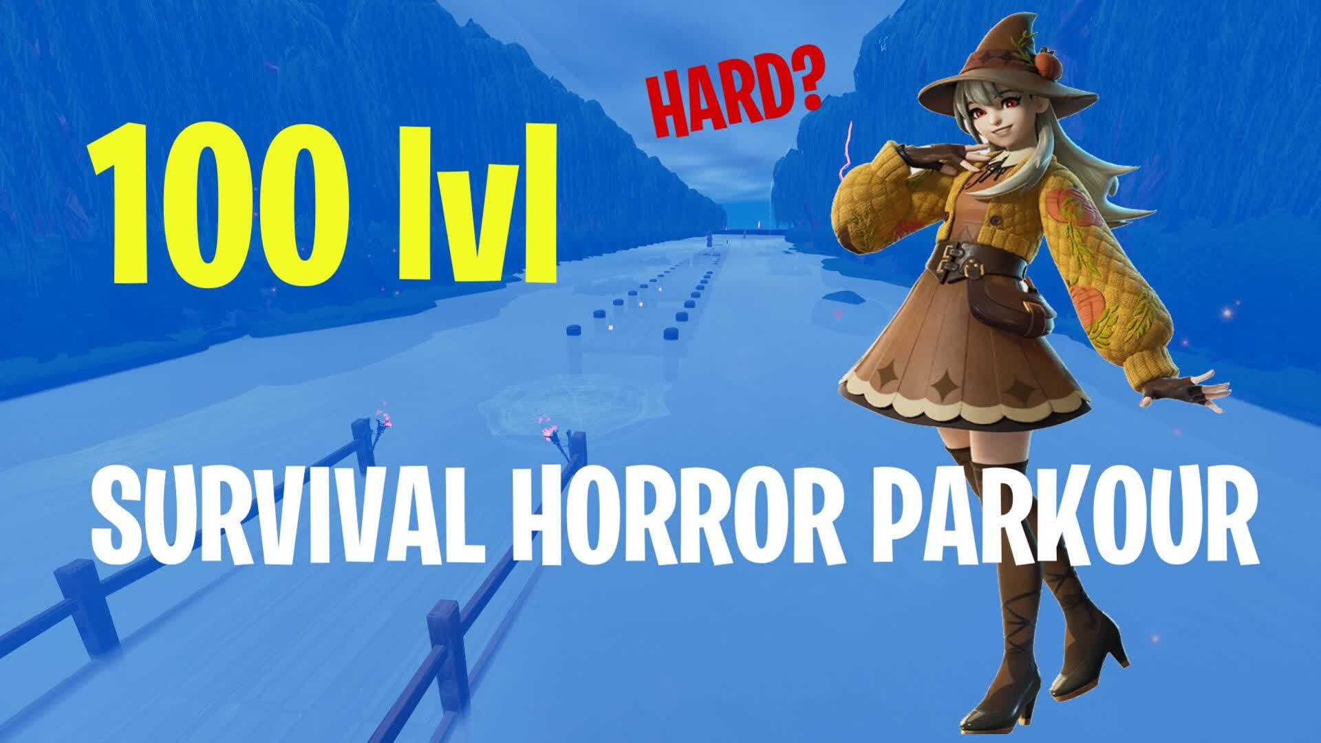 Survival Horror Parkour 100 LVL HARD?