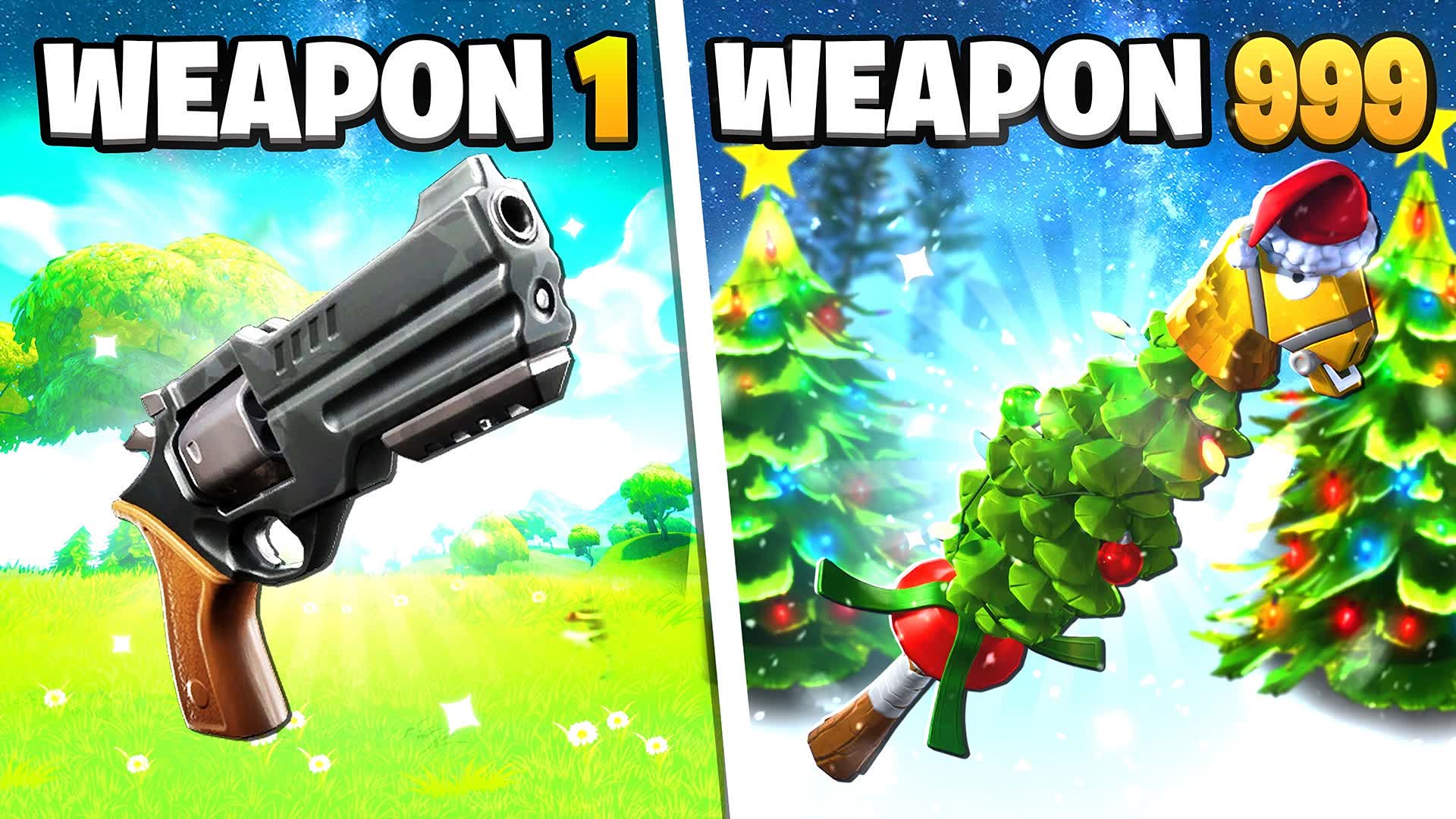 FIRST PERSON SANTA GUN GAME❄️CHRISTMAS