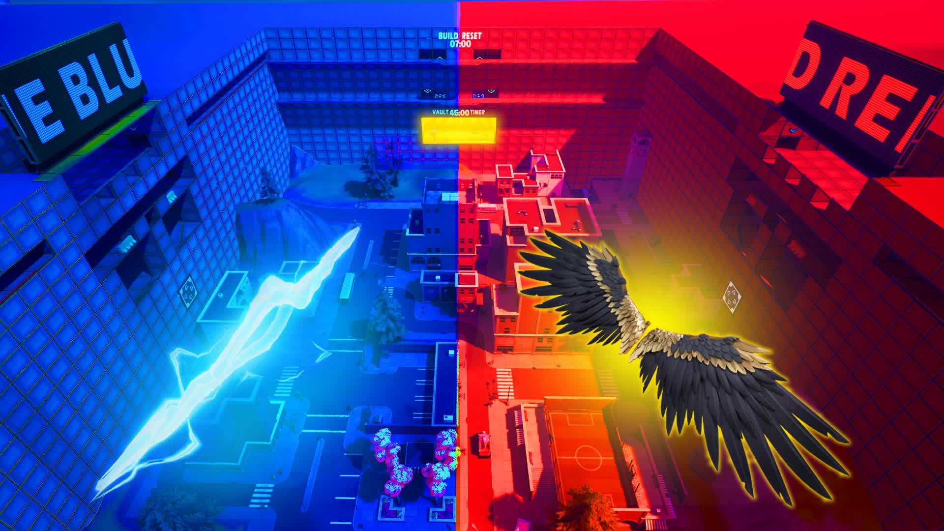 Crazy Tilted Red vs Blue 🔴🔵