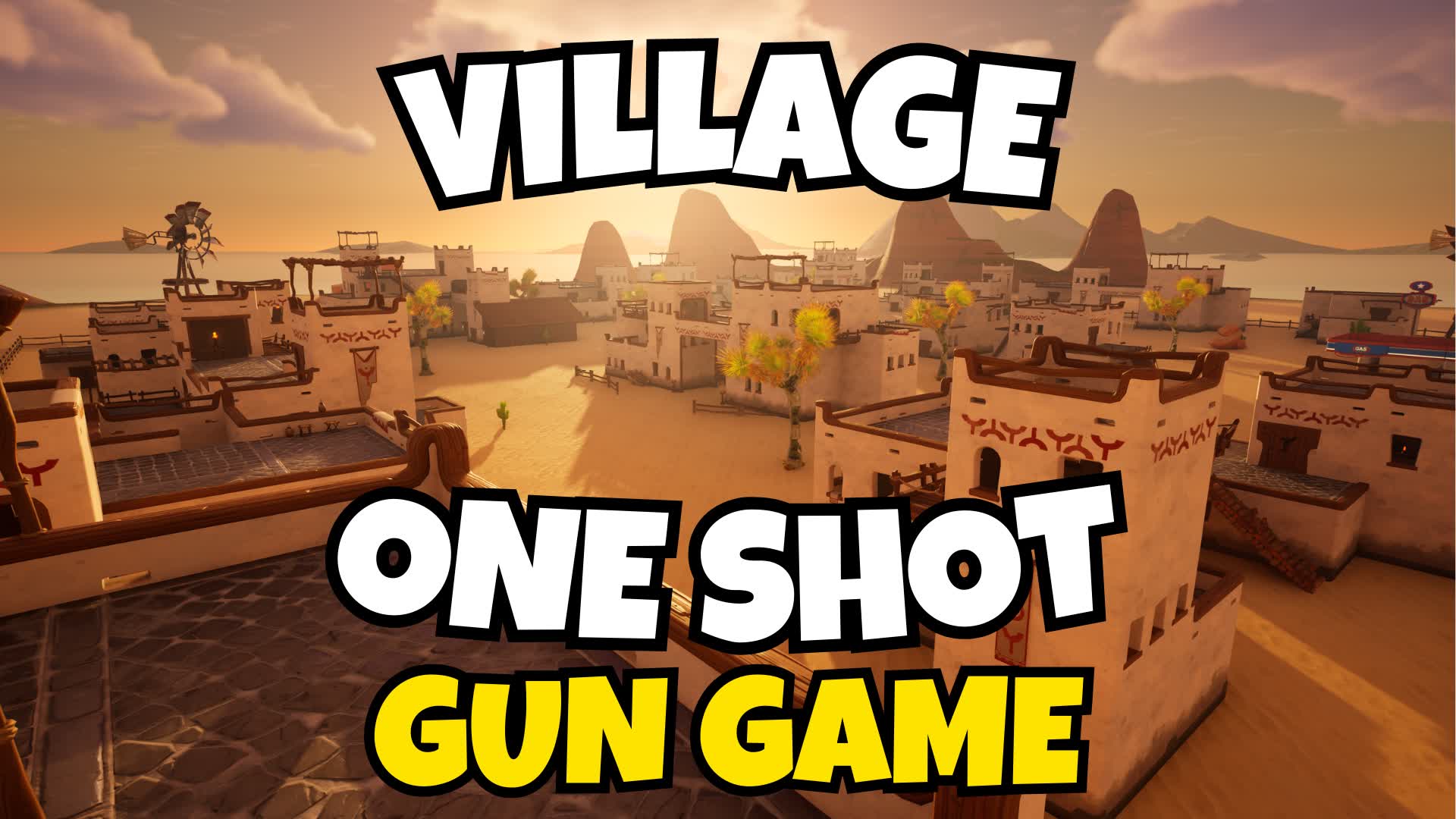 🔫VILLAGE GUN GAME💥ONE SHOT💥