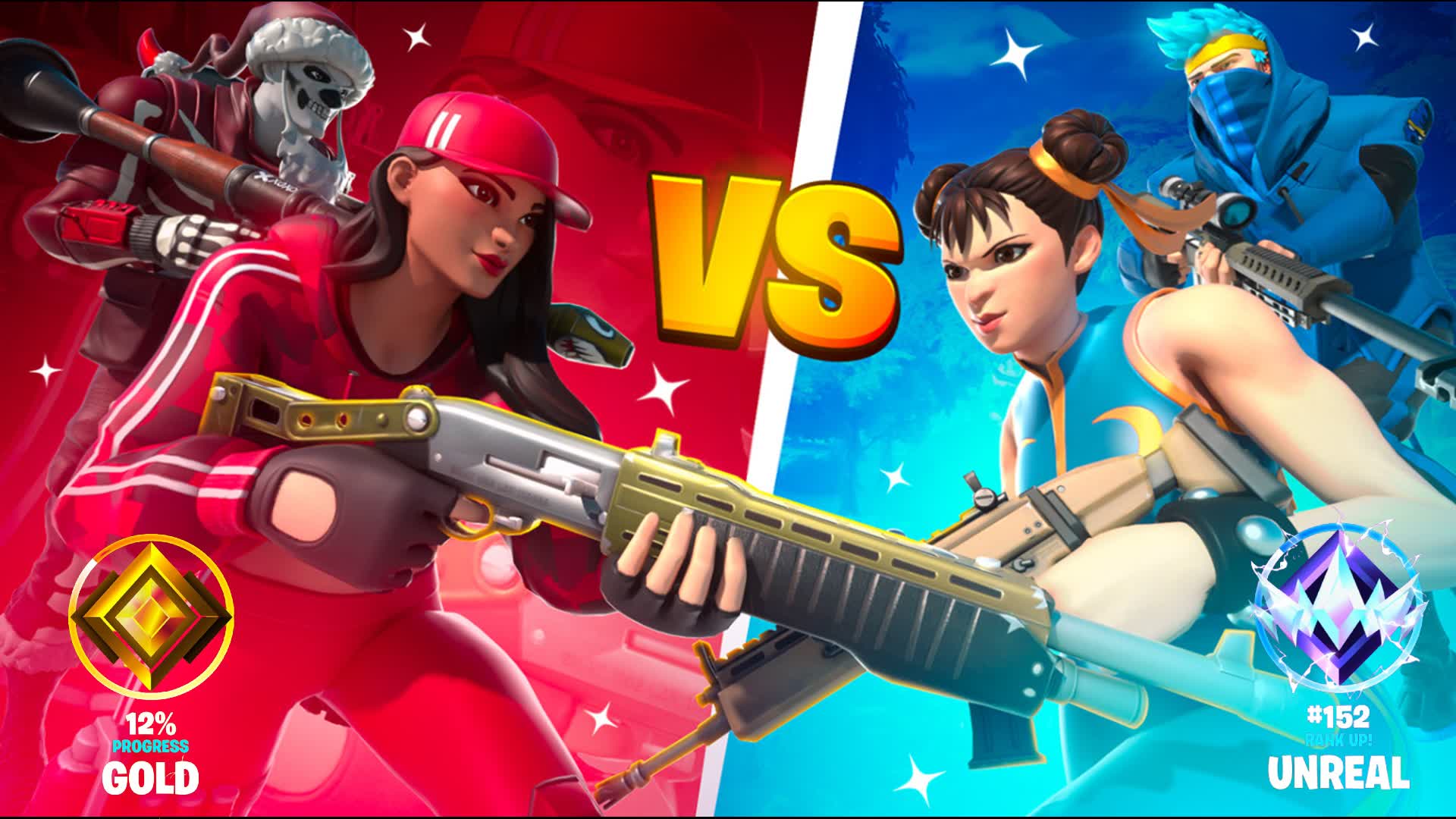 RED VS BLUE 🔴🔵[RANKED] O G