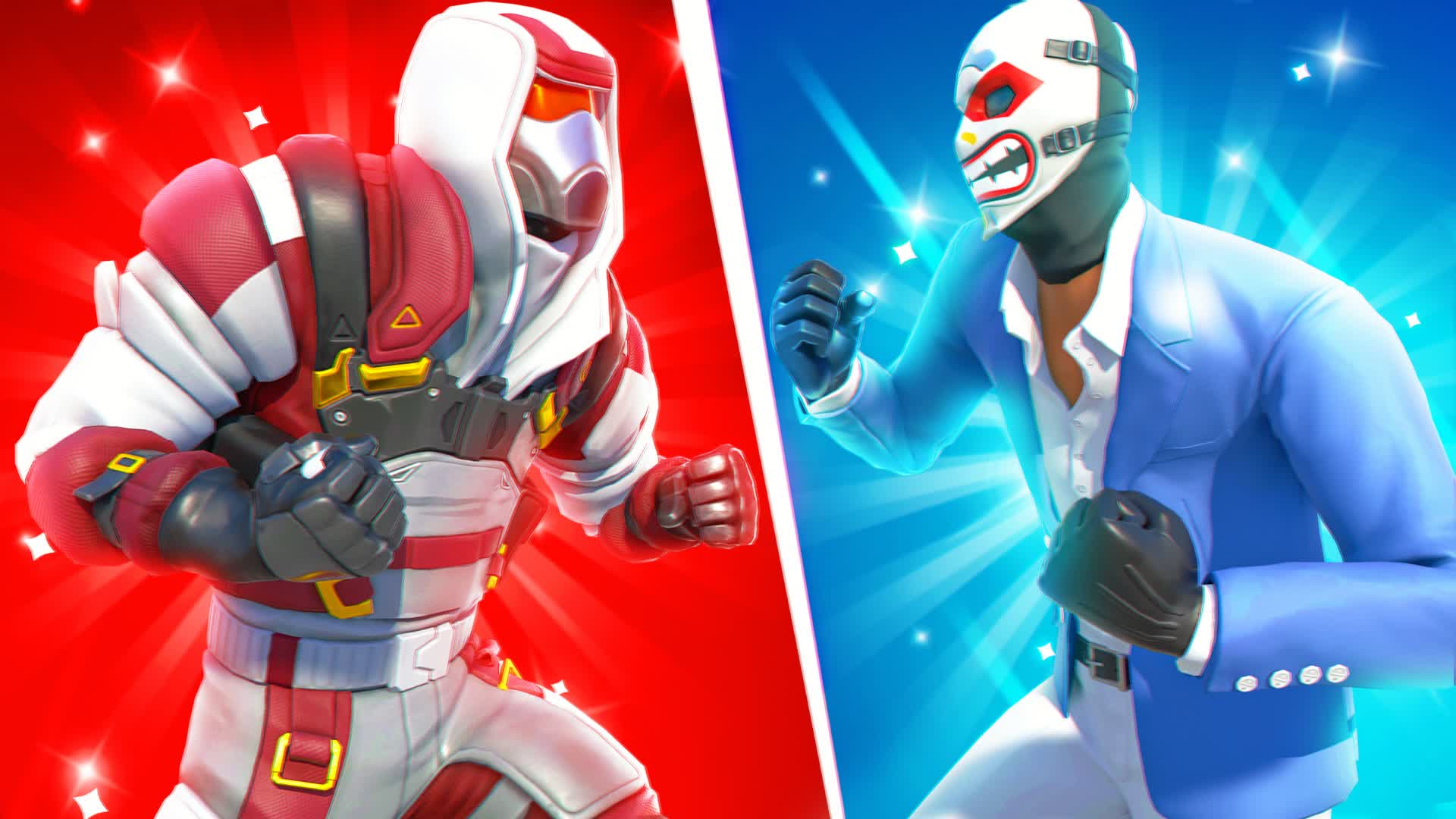 GROTTO VS SHARK RED VS BLUE🔴🔵