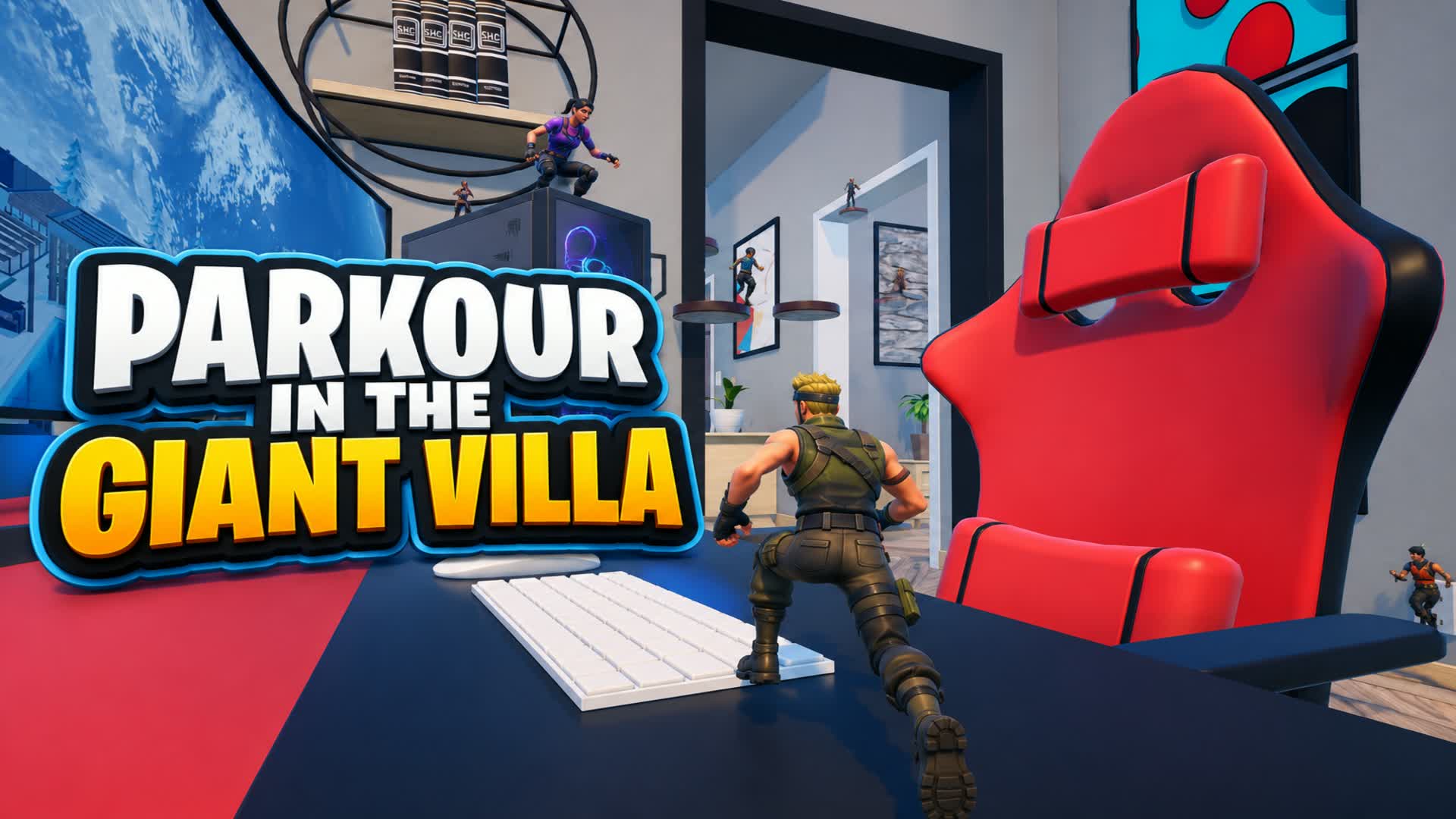 Parkour In The Giant Villa