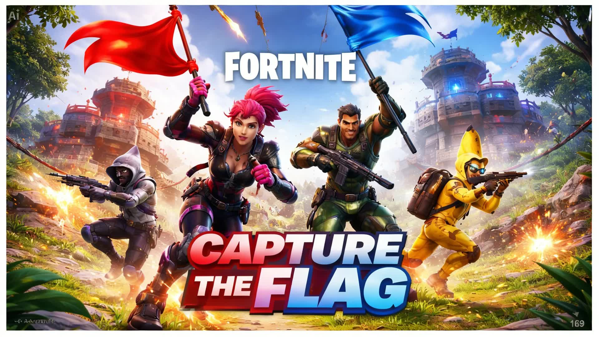 Capture the flag medieval