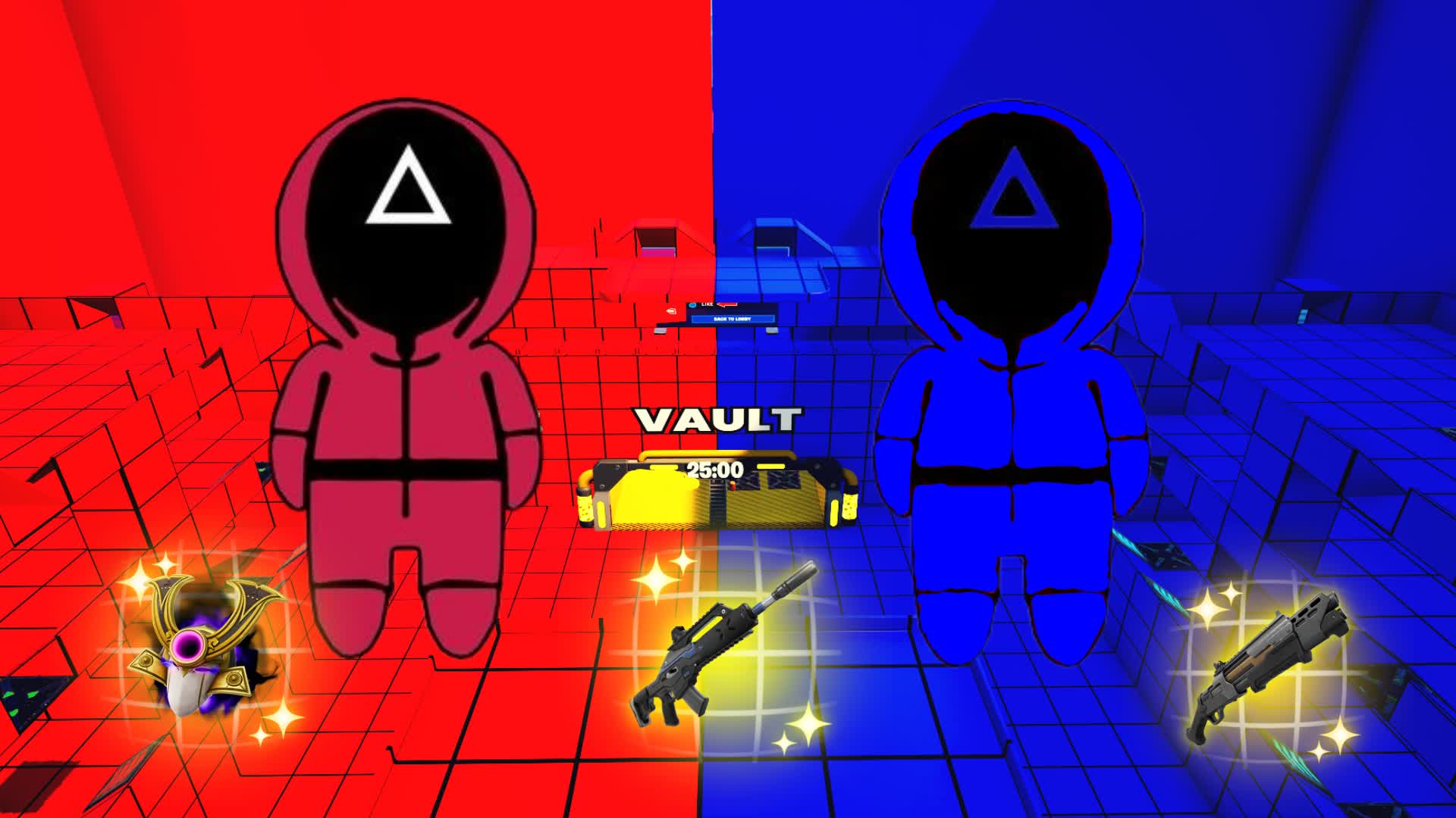 RED VS BLUE 🔴🔵- ROUND 6