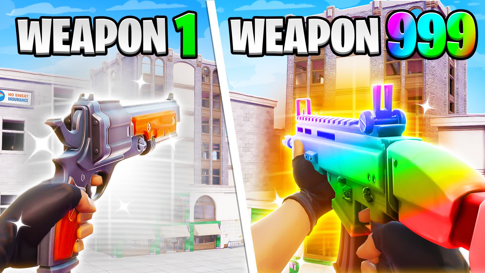 CRAZY FIRST PERSON🔫GUN GAME🎯ONE SHOT⭐️