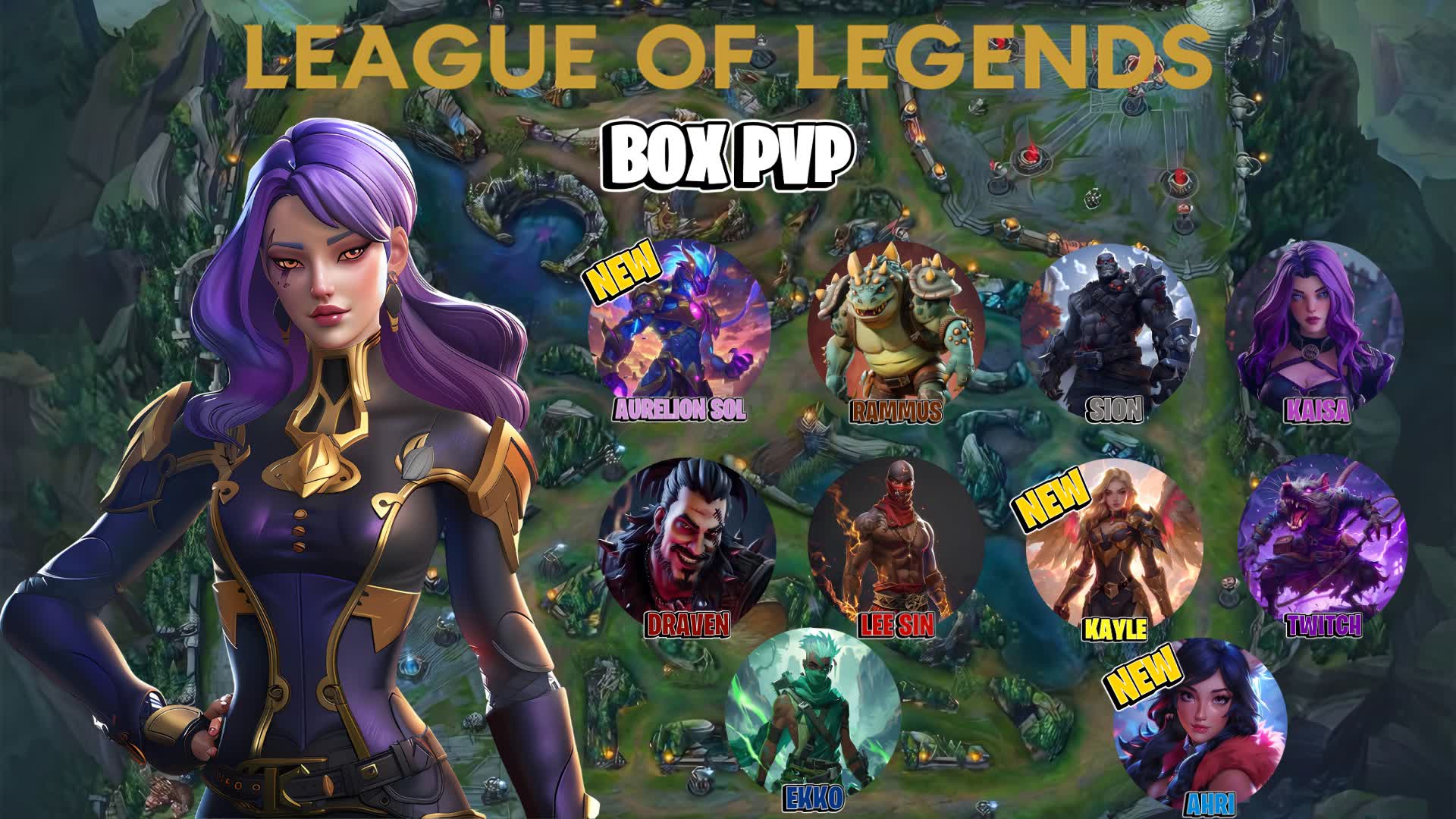 LEAGUE OF LEGENDS BOX PVP