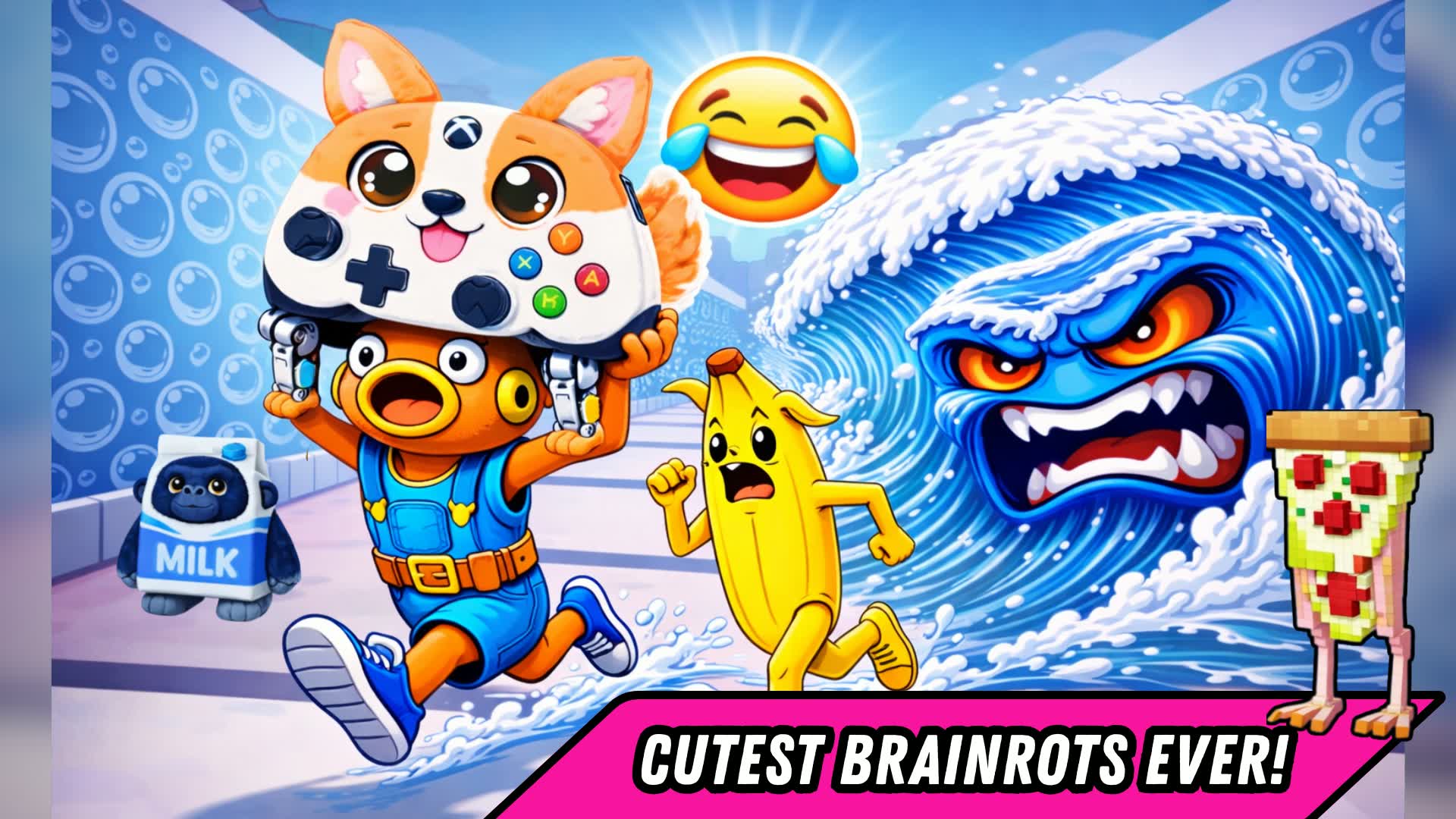 TSUNAMI ESCAPE BRAINROTS [Cutest Ever]