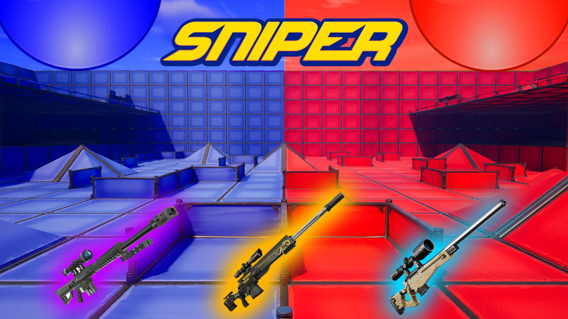 🎯WAR SNIPER RED VS BLUE🎯