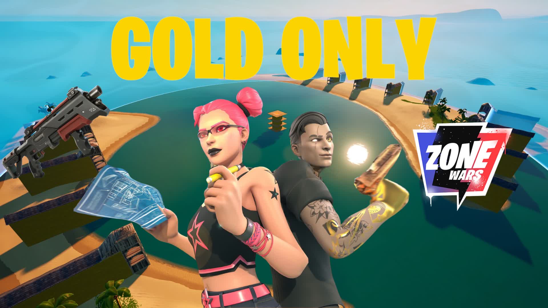 Beach Zone Wars 🟨GOLD ONLY🟨